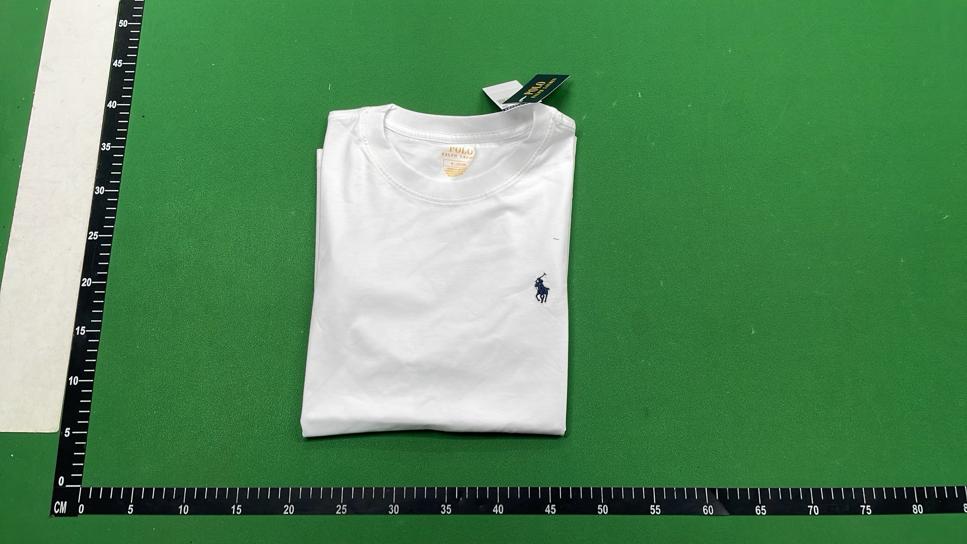 Black Polo Ralph Lauren T-Shirt with Red Pony Logo