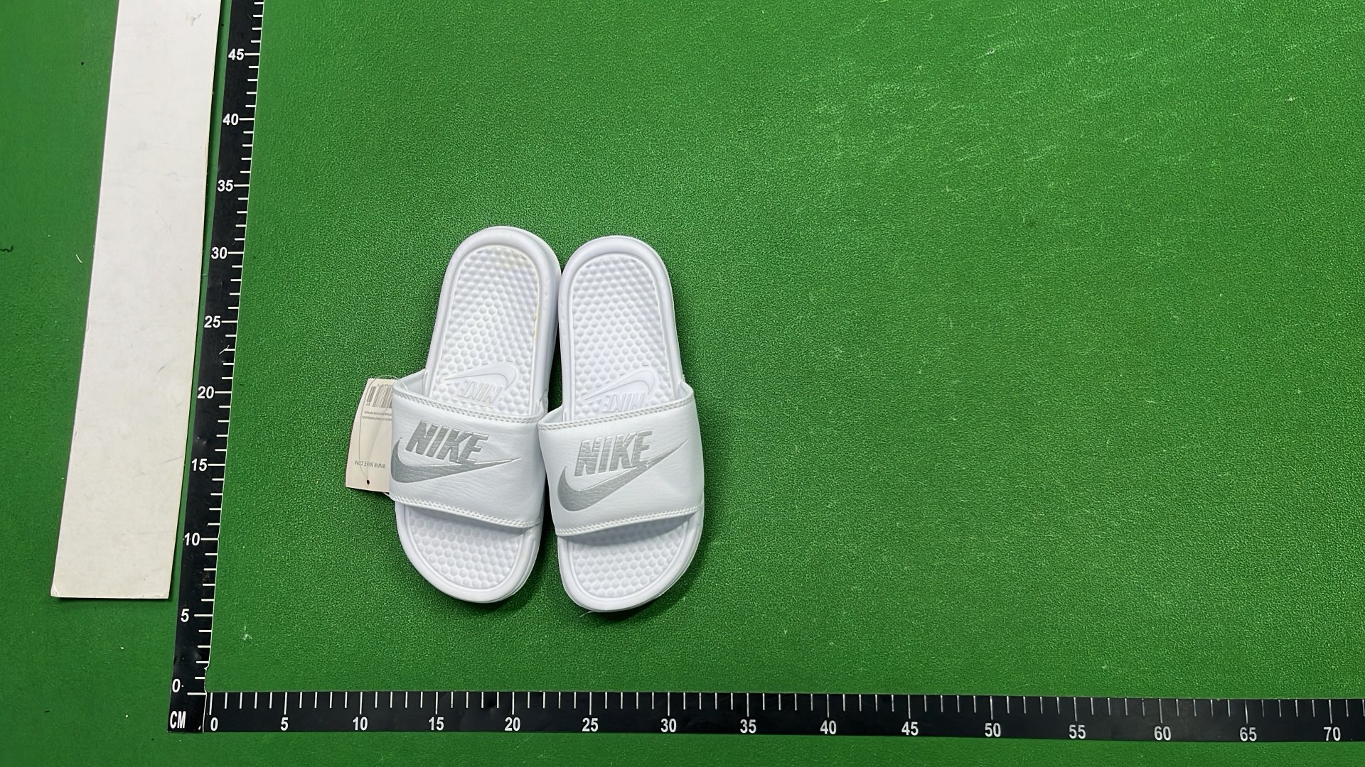 Nike Slide Sandals Black with Red Logo - Men's Summer Footwear