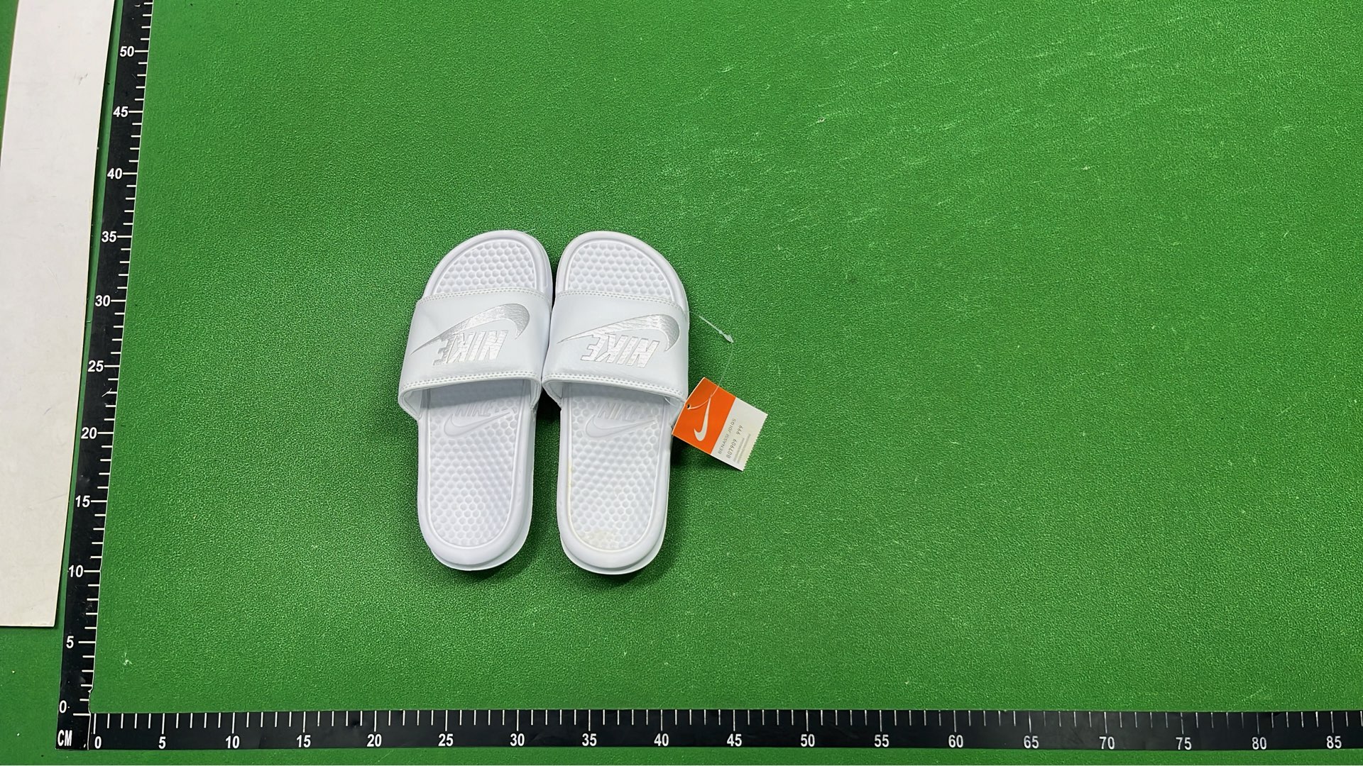 Nike Slide Sandals Black with Red Logo - Men's Summer Footwear