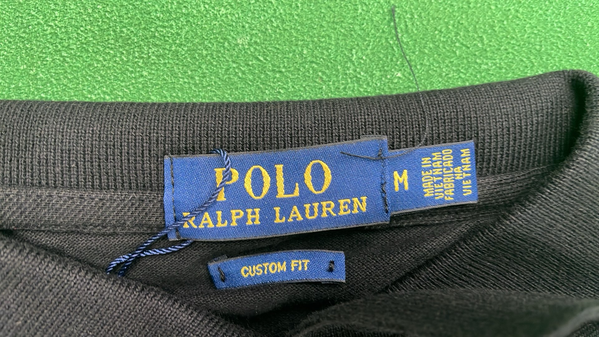 Polo Ralph Lauren Black Hooded Zip-Up Sweatshirt with Bear Logo
