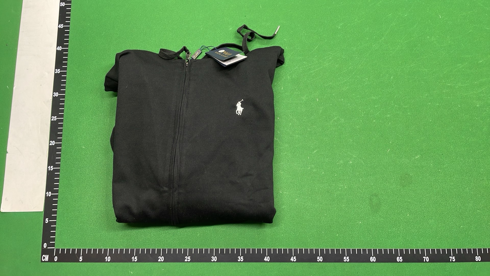Black Polo Ralph Lauren Hoodie with Embroidered Logo