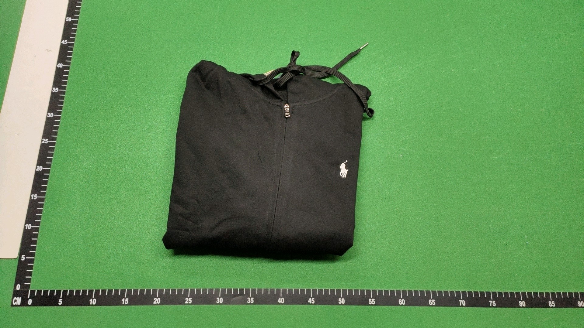 Black Polo Ralph Lauren Hoodie with Pony Logo