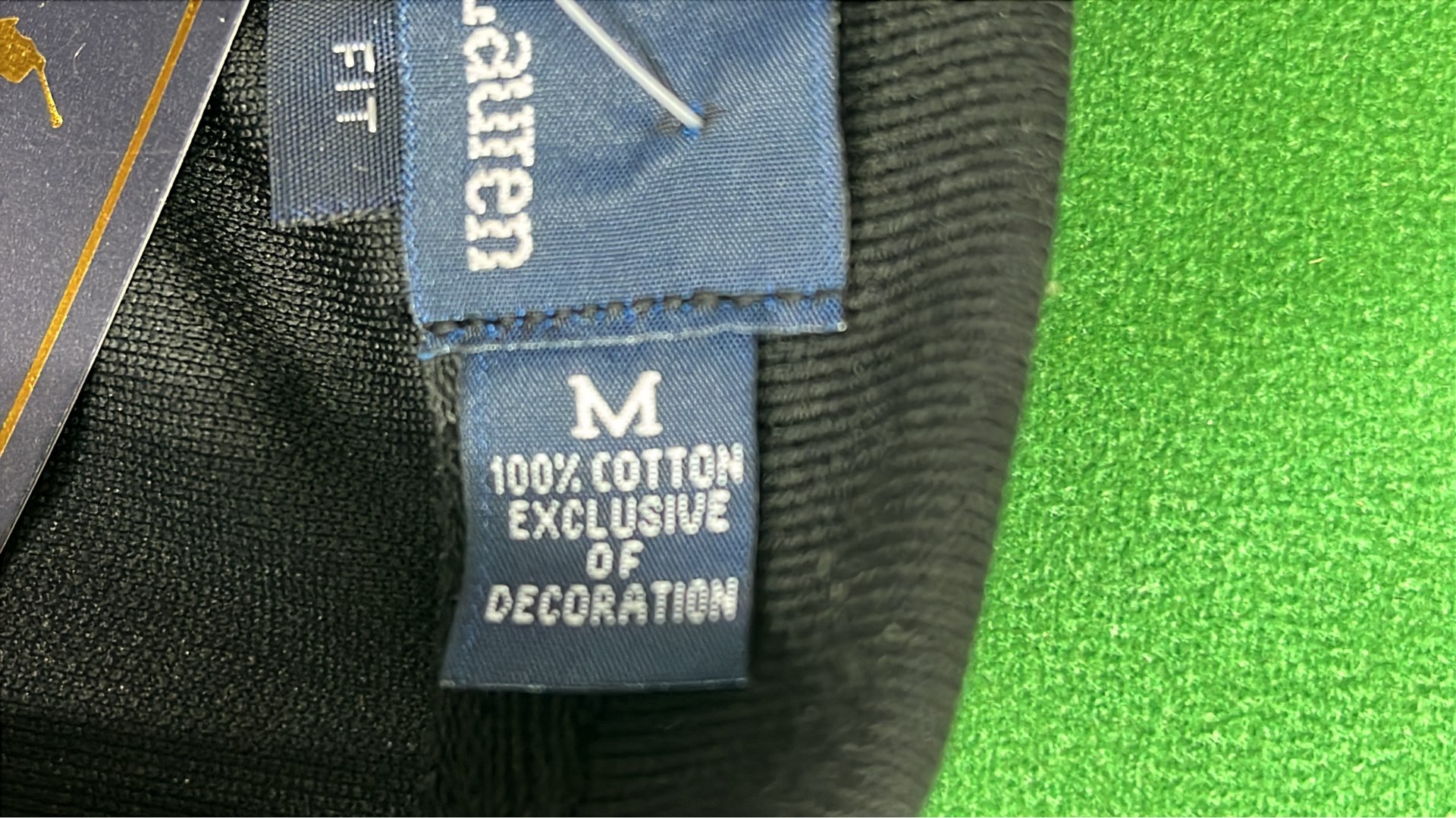 Purple London Polo Shirt with Gold Embroidery