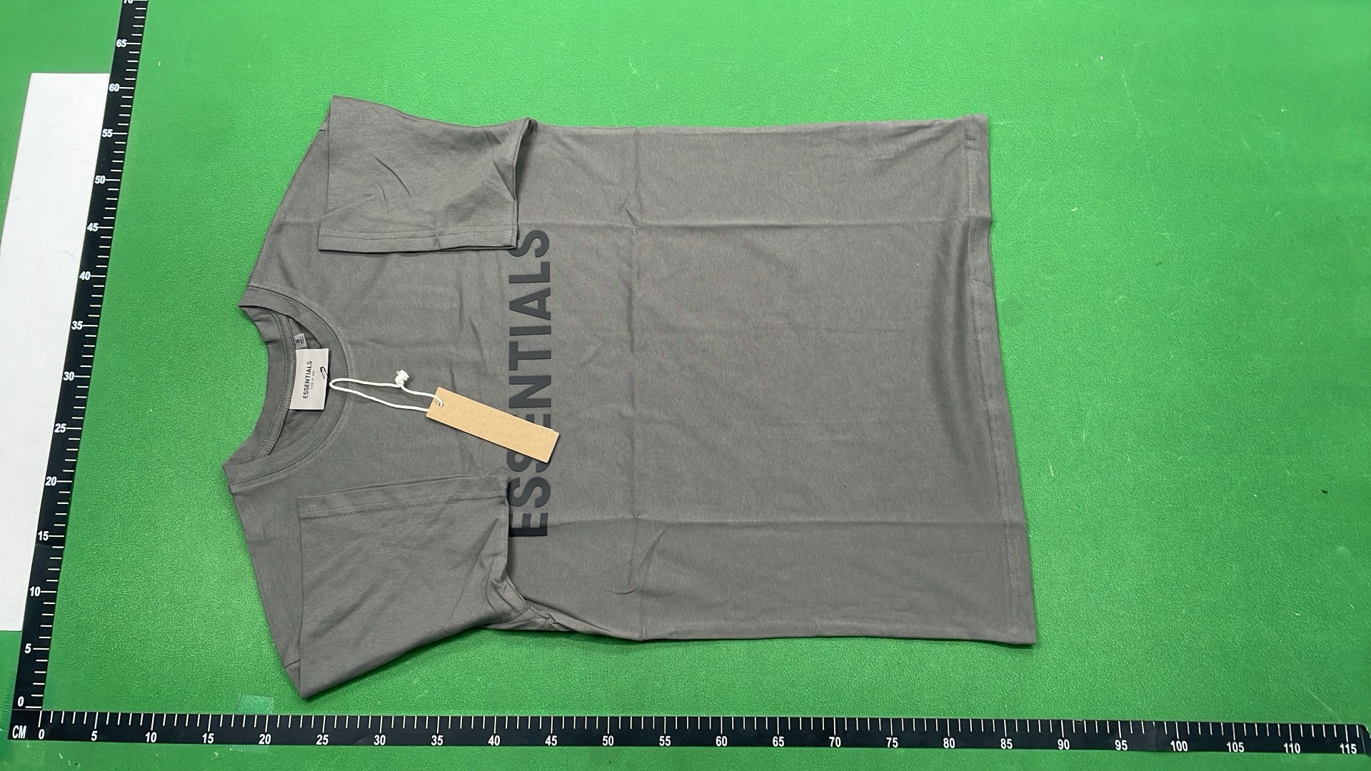 Essentials Black T-Shirt with Subtle Logo Print