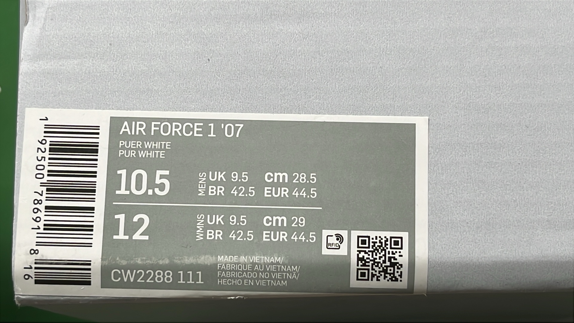Nike Air Force 1 Low White Casual Sneakers