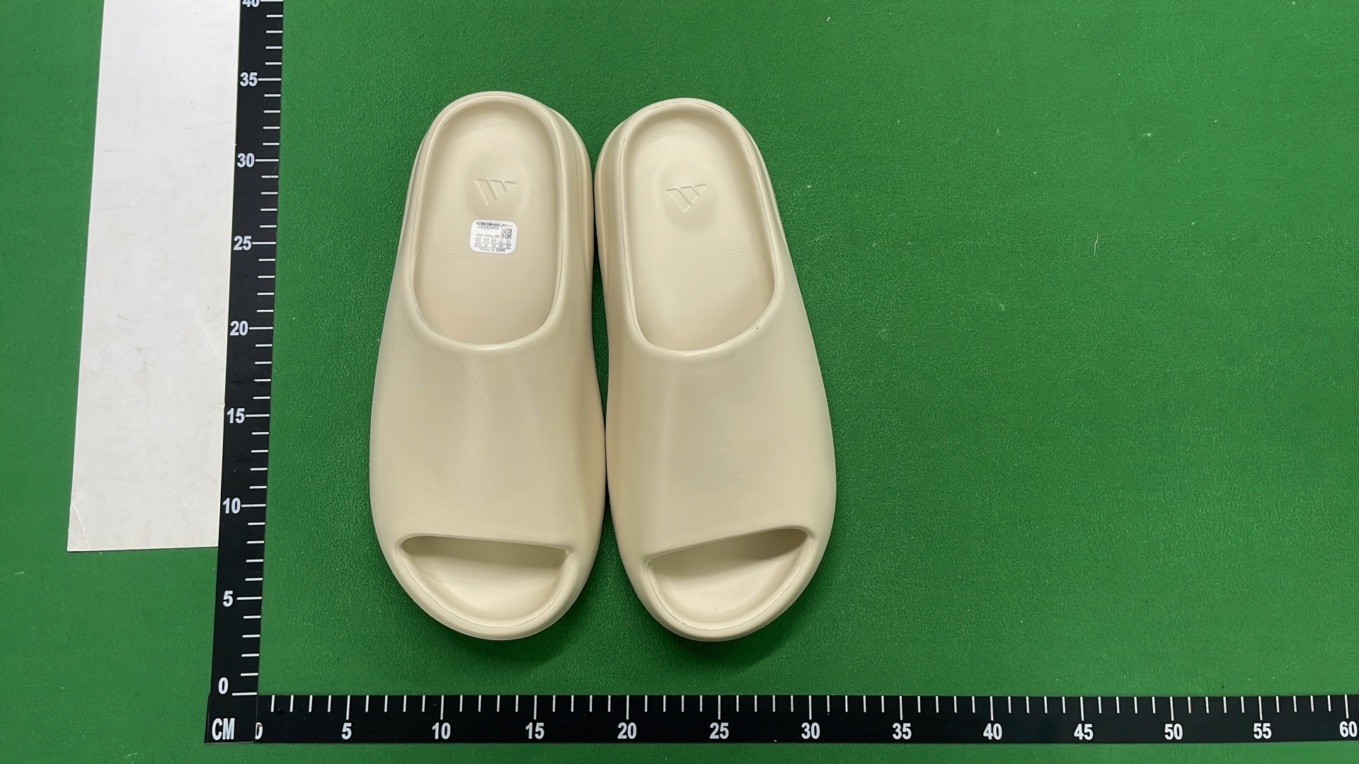 Adidas Yeezy Slide Sandals in Beige and Brown
