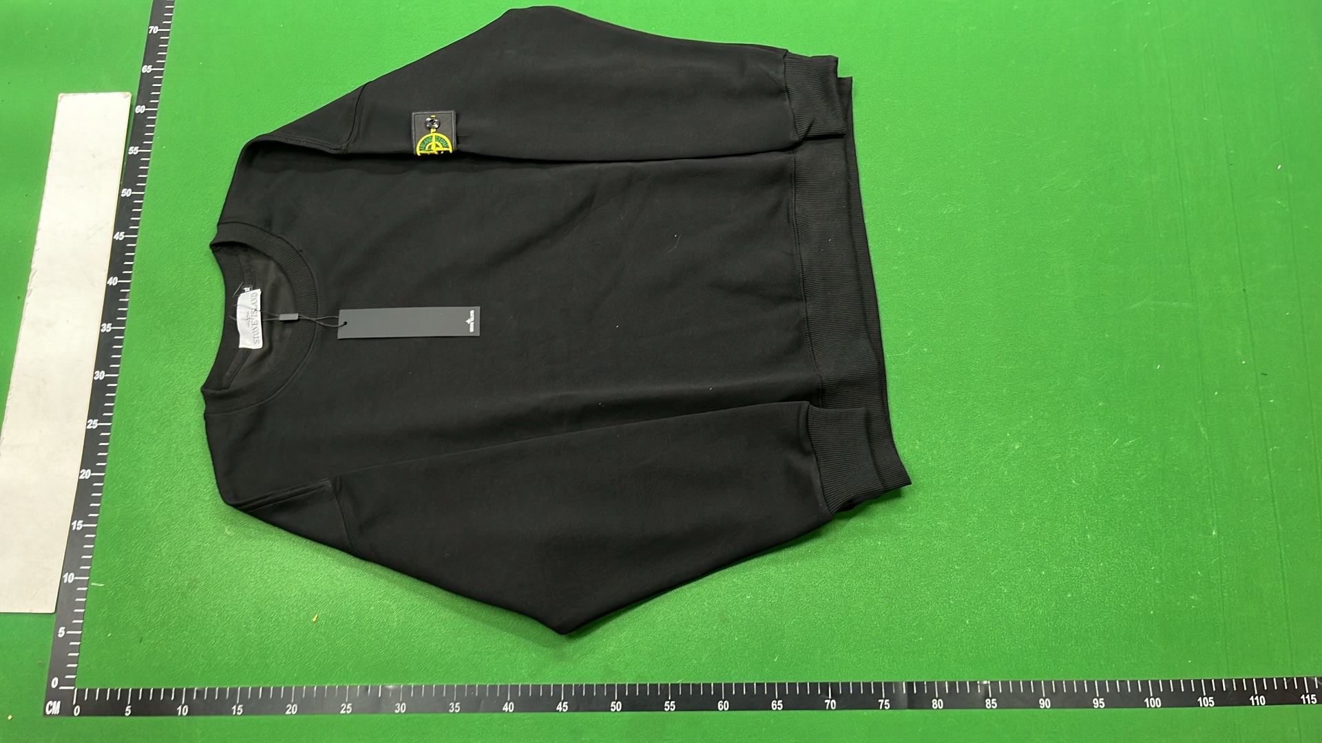 Stone Island Black Hoodie and Pants Set