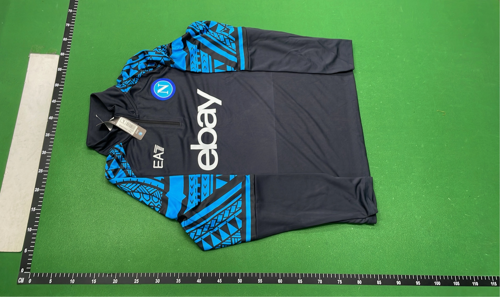 PSG Training Set Black Camo Qatar Airways Jersey and Pants