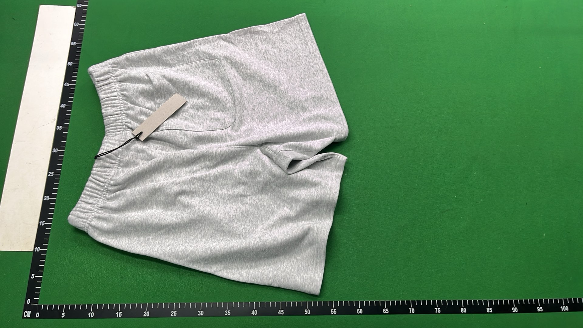 ESSENTIALS Gray Drawstring Shorts for Men