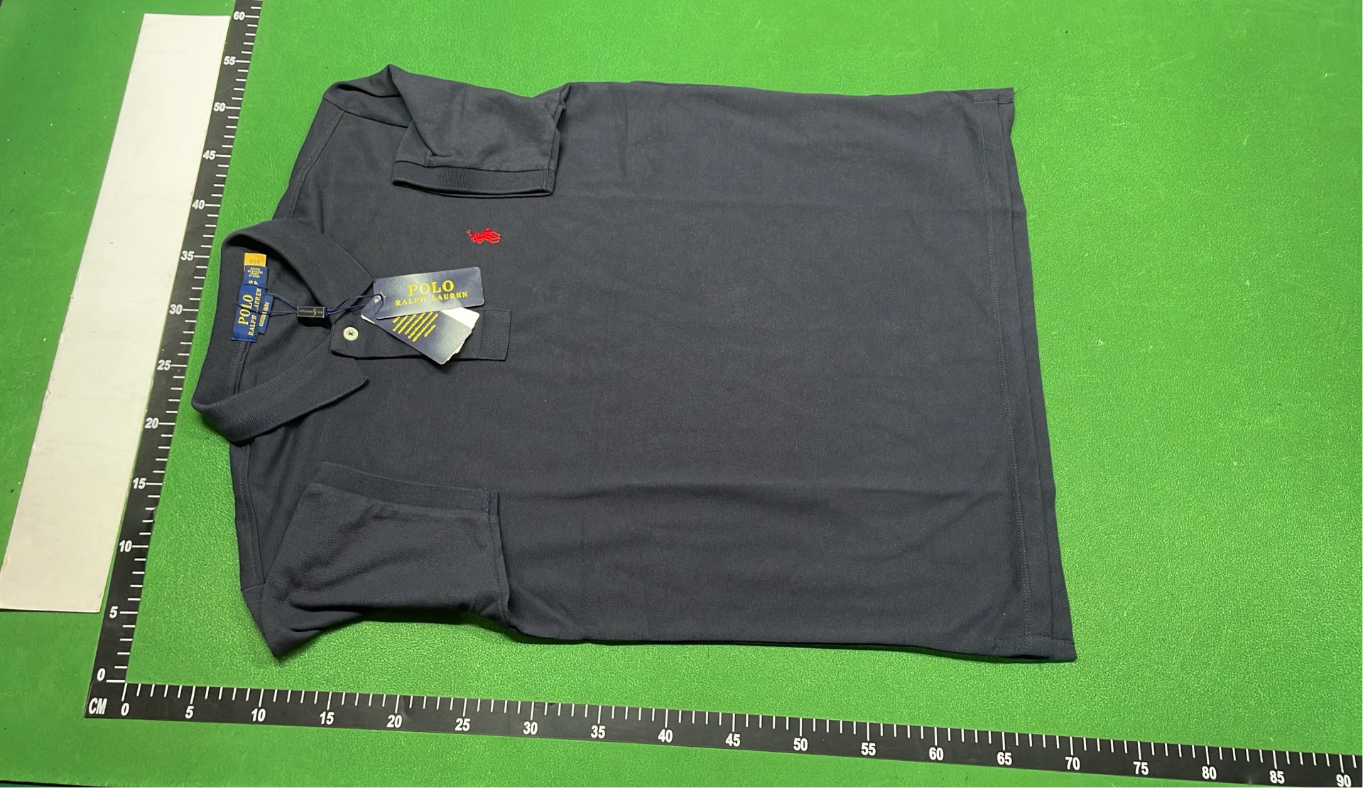 Men's Gray Polo Shirt with Classic Pony Logo
