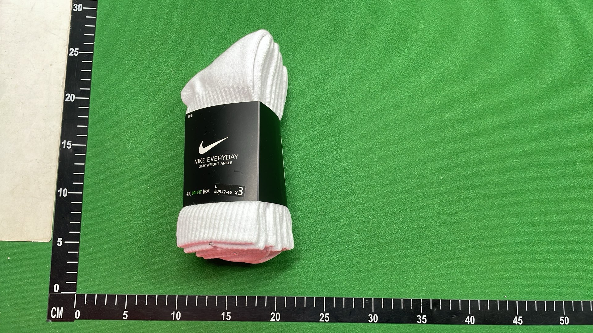 Performance Cotton Lightweight Socks - Black and White Crew Socks for Men