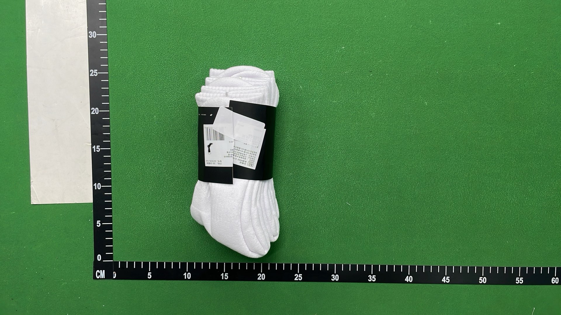 Performance Cotton Lightweight Socks - Black and White Crew Socks for Men