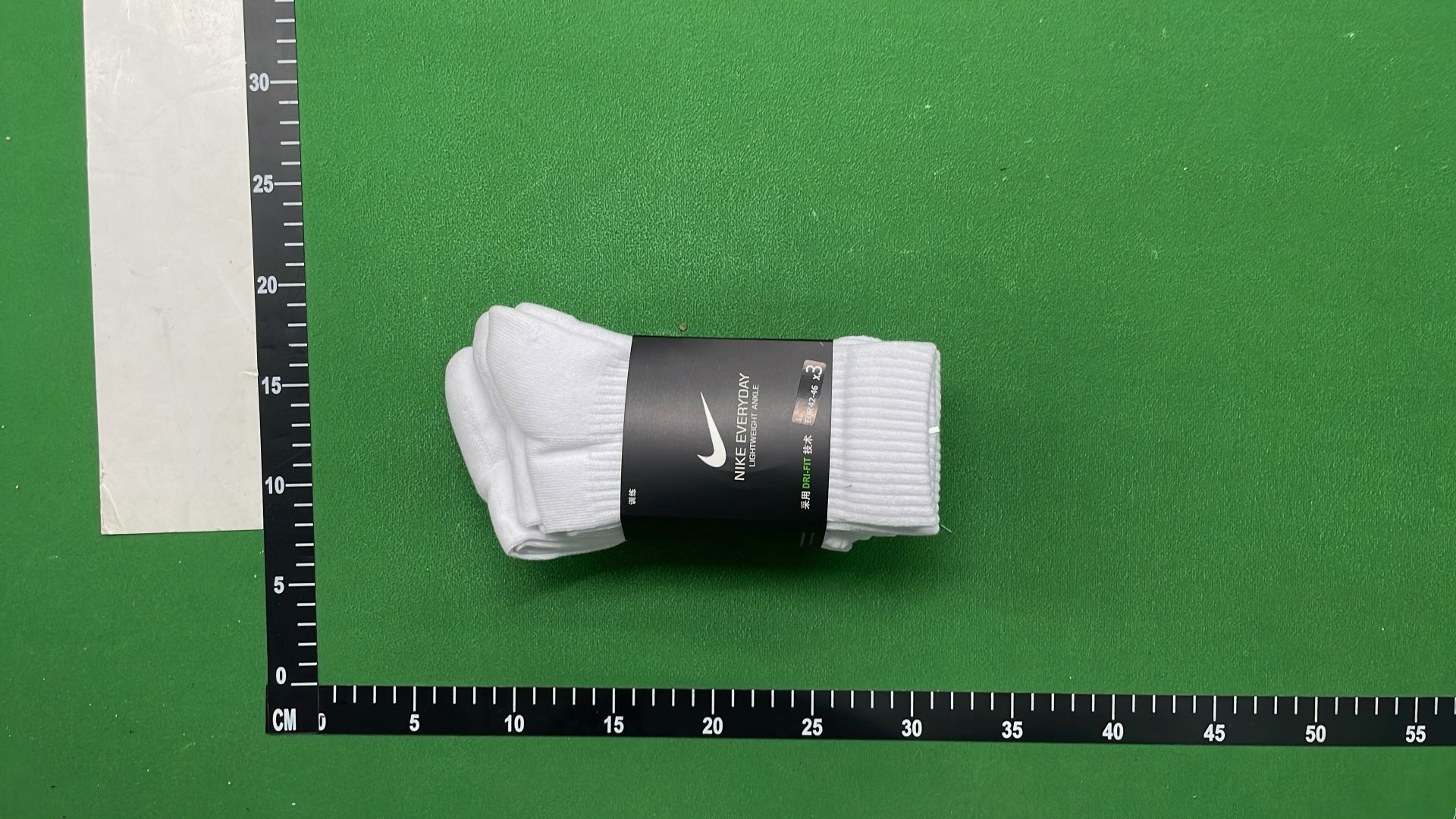 Performance Cotton Lightweight Socks - Black and White Crew Socks for Men
