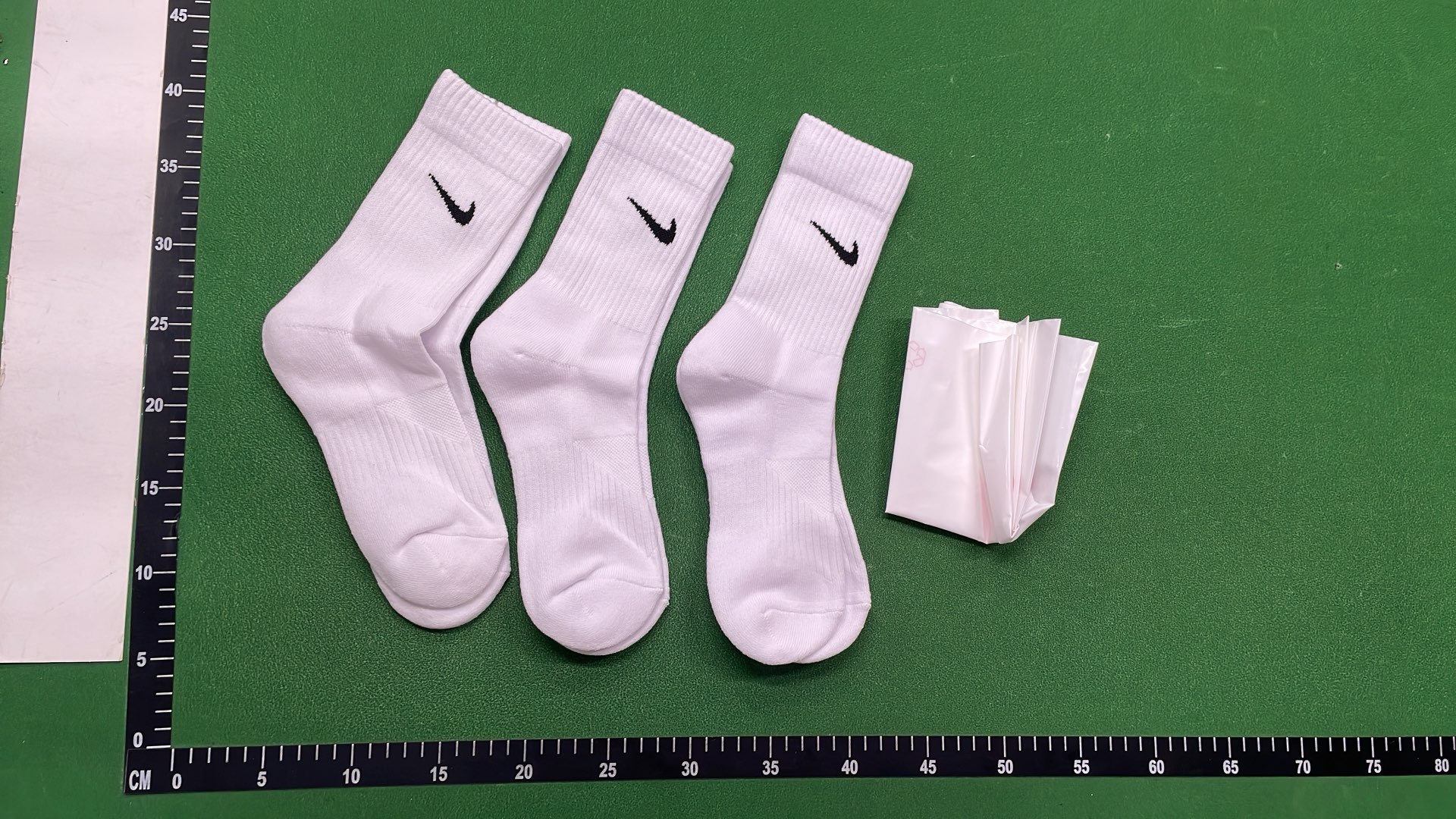 Performance Cotton Lightweight Socks - Black and White Crew Socks for Men