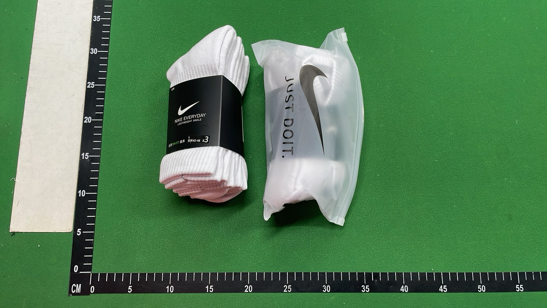 Performance Cotton Lightweight Socks - Black and White Crew Socks for Men