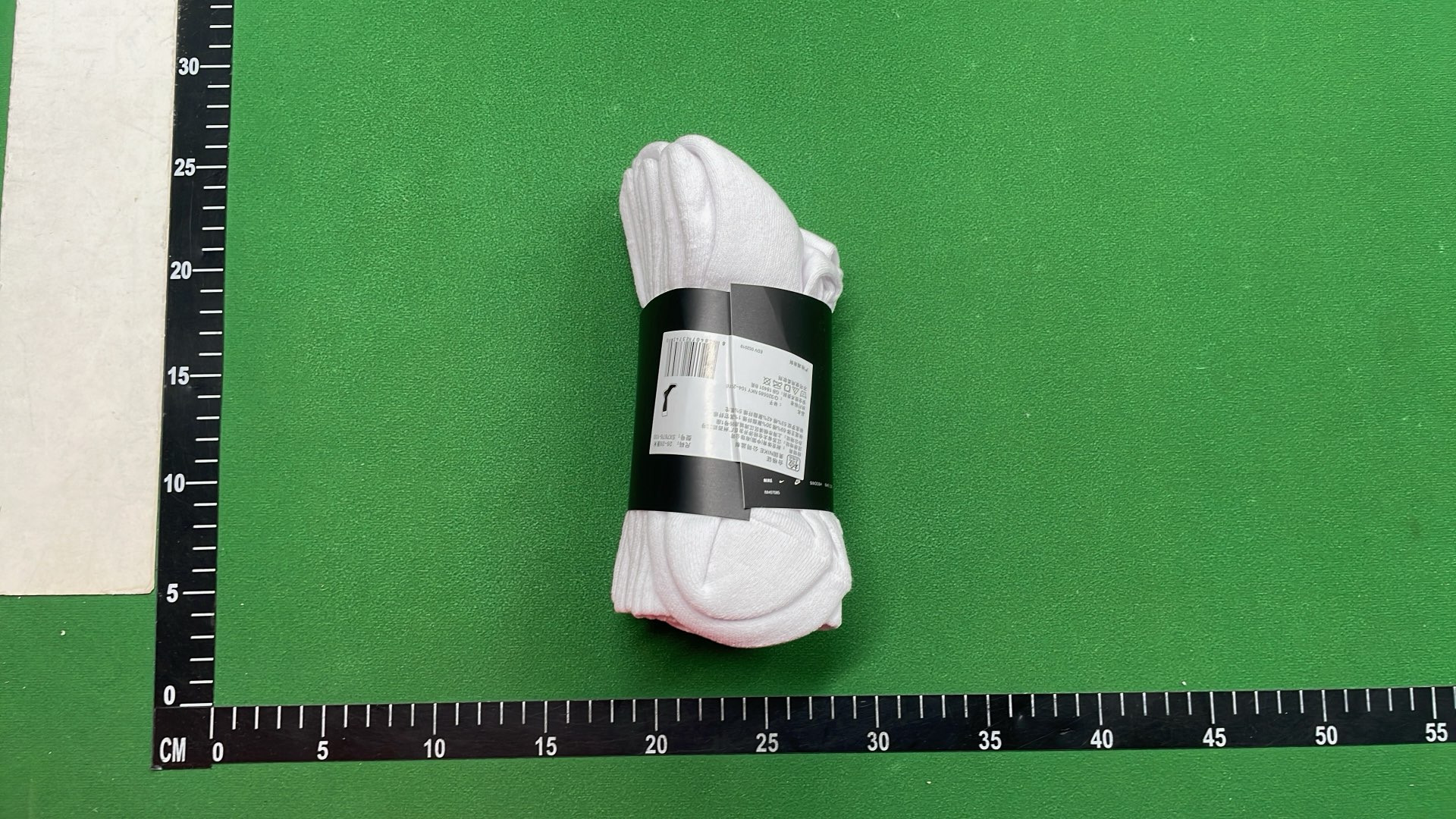 Performance Cotton Lightweight Socks - Black and White Crew Socks for Men