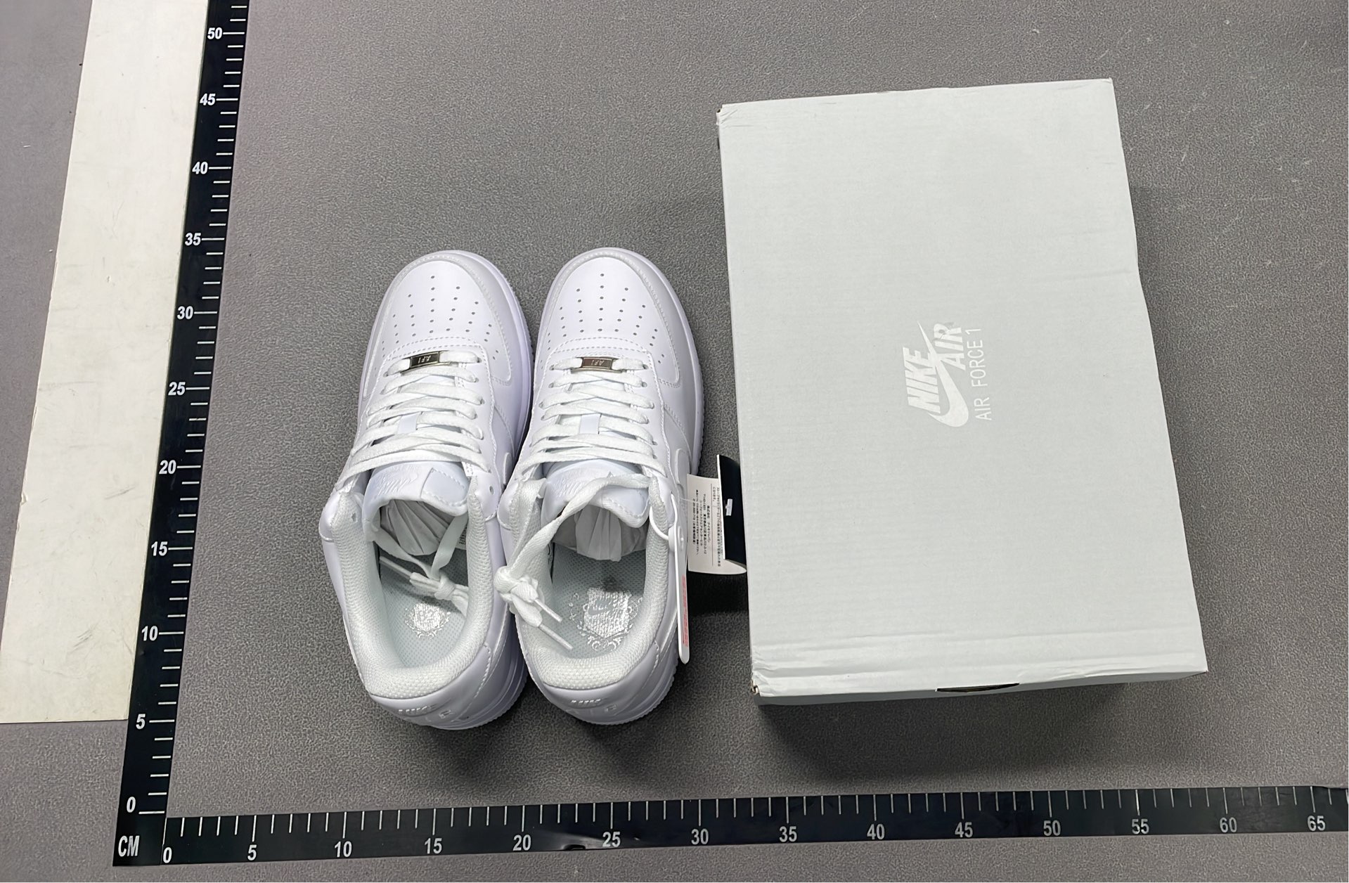 Nike Air Force 1 Low White and Black Sneakers