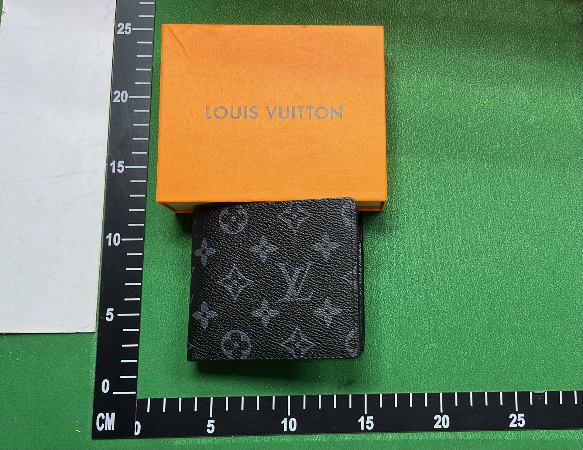 LV Monogram Leather Wallet for Men Women