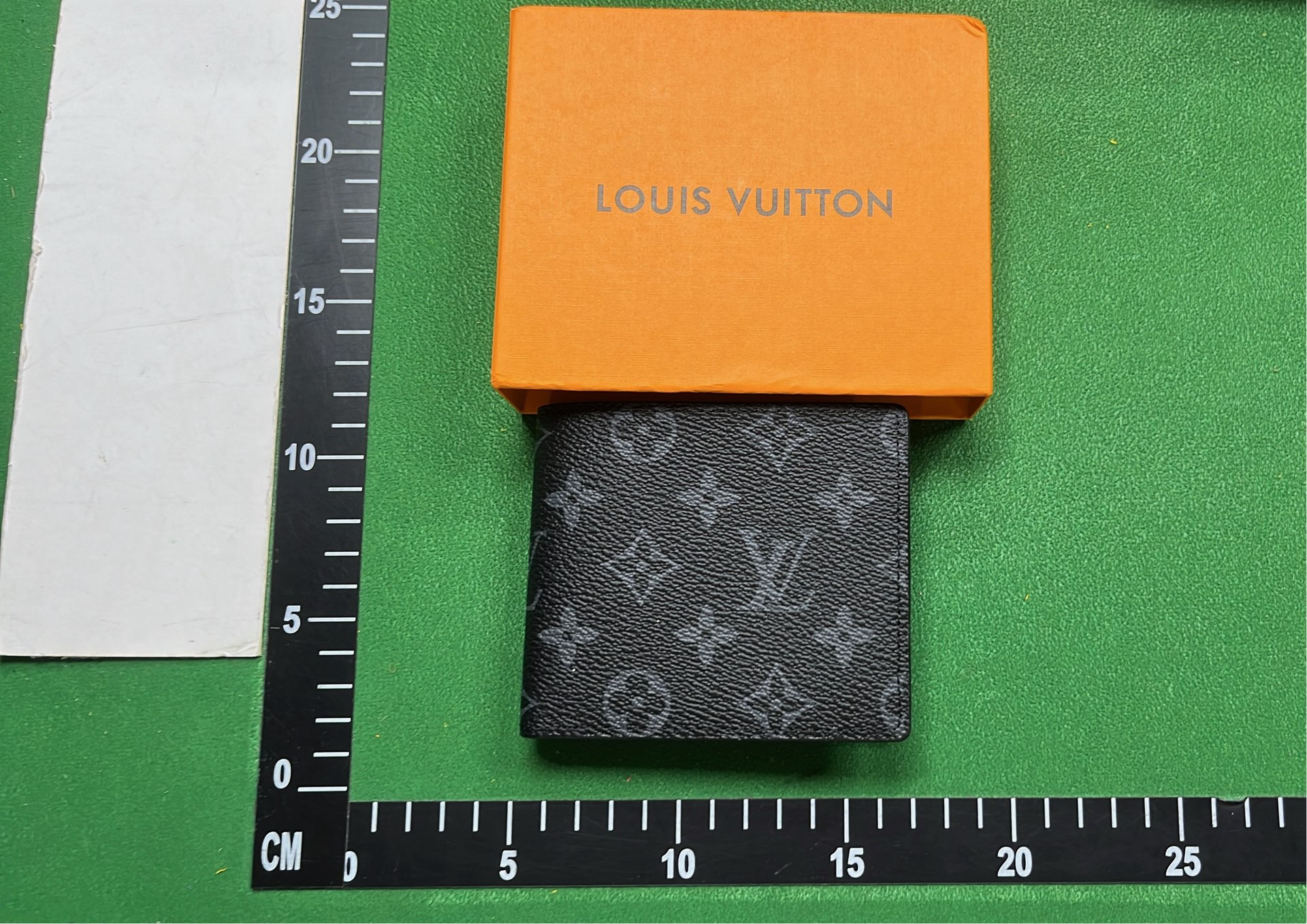 LV Monogram Leather Wallet for Men Women