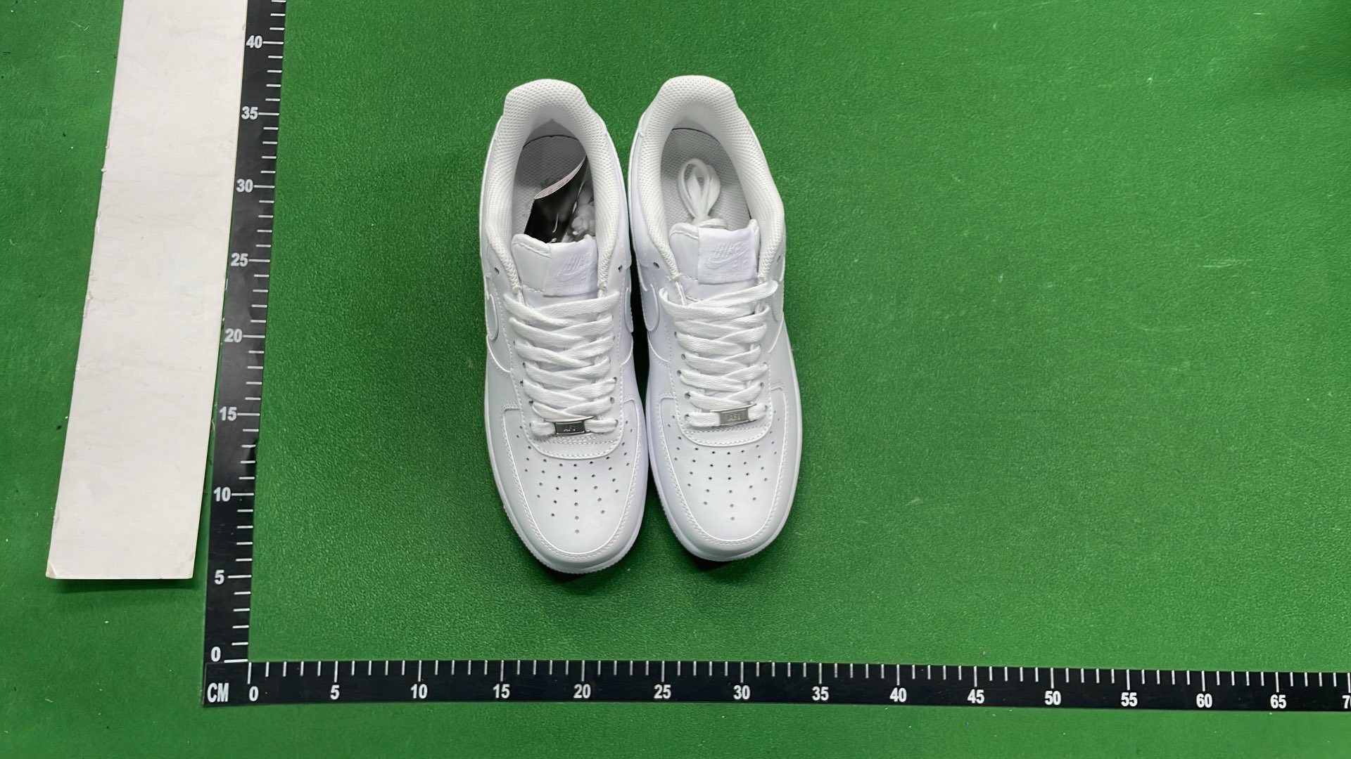 White Nike Air Force 1 Low Sneakers for Men and Women