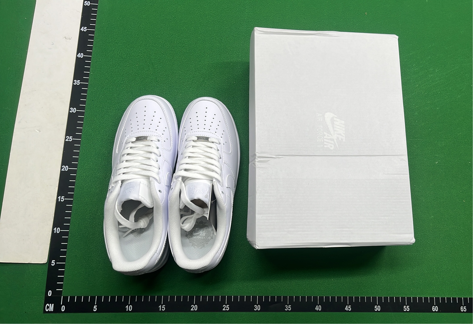 White Nike Air Force 1 Low Sneakers for Men and Women
