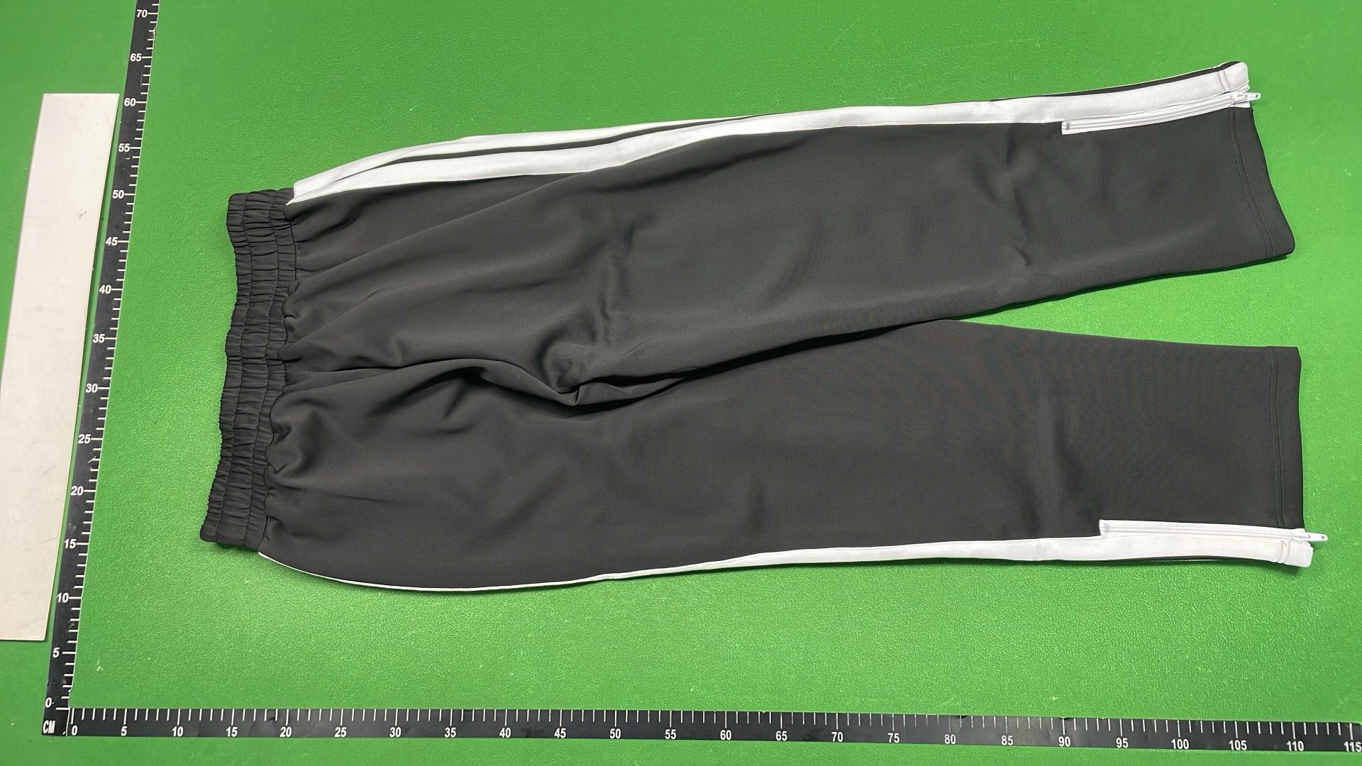 Black Track Pants with Side Stripe for Men Women