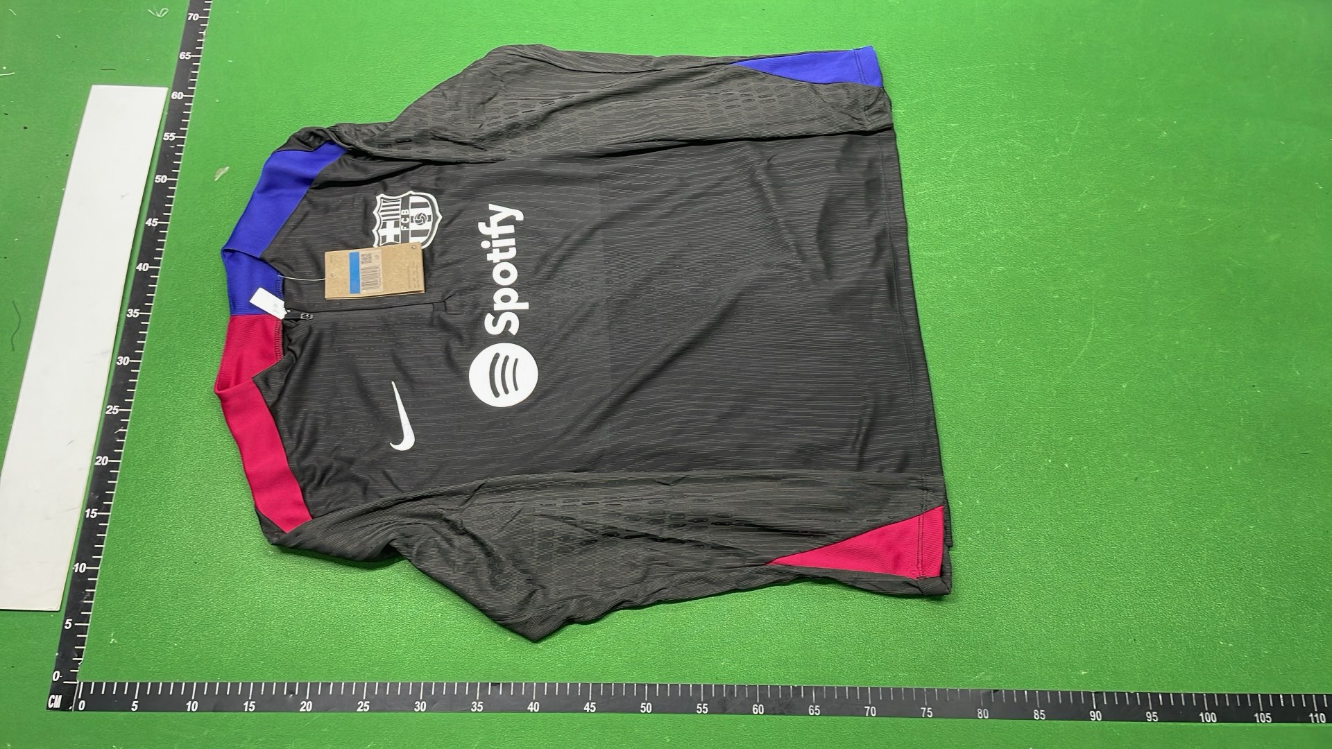Real Madrid Black Training Kit with Gold Accents