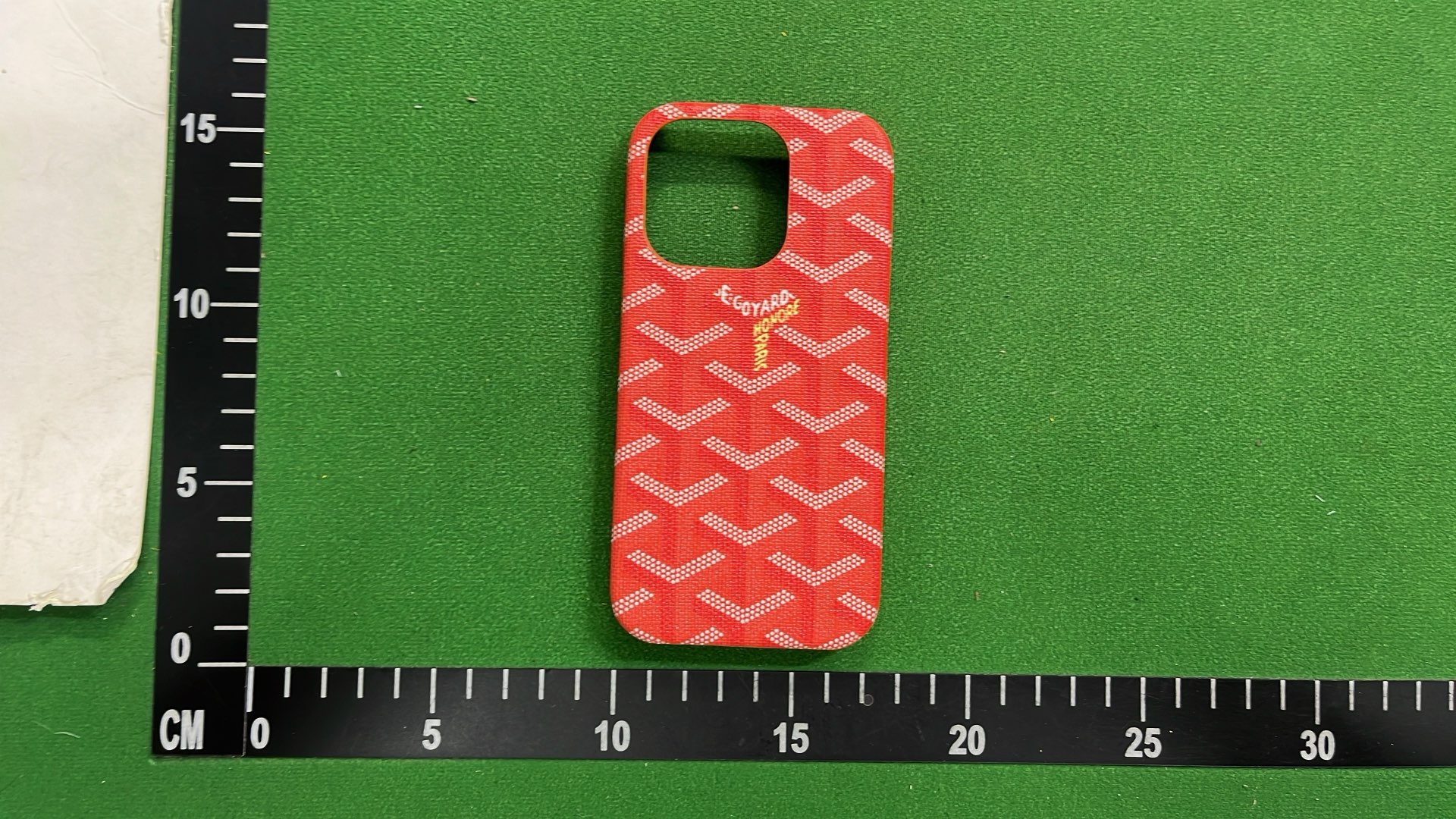 Goyard iPhone Case with Signature Pattern