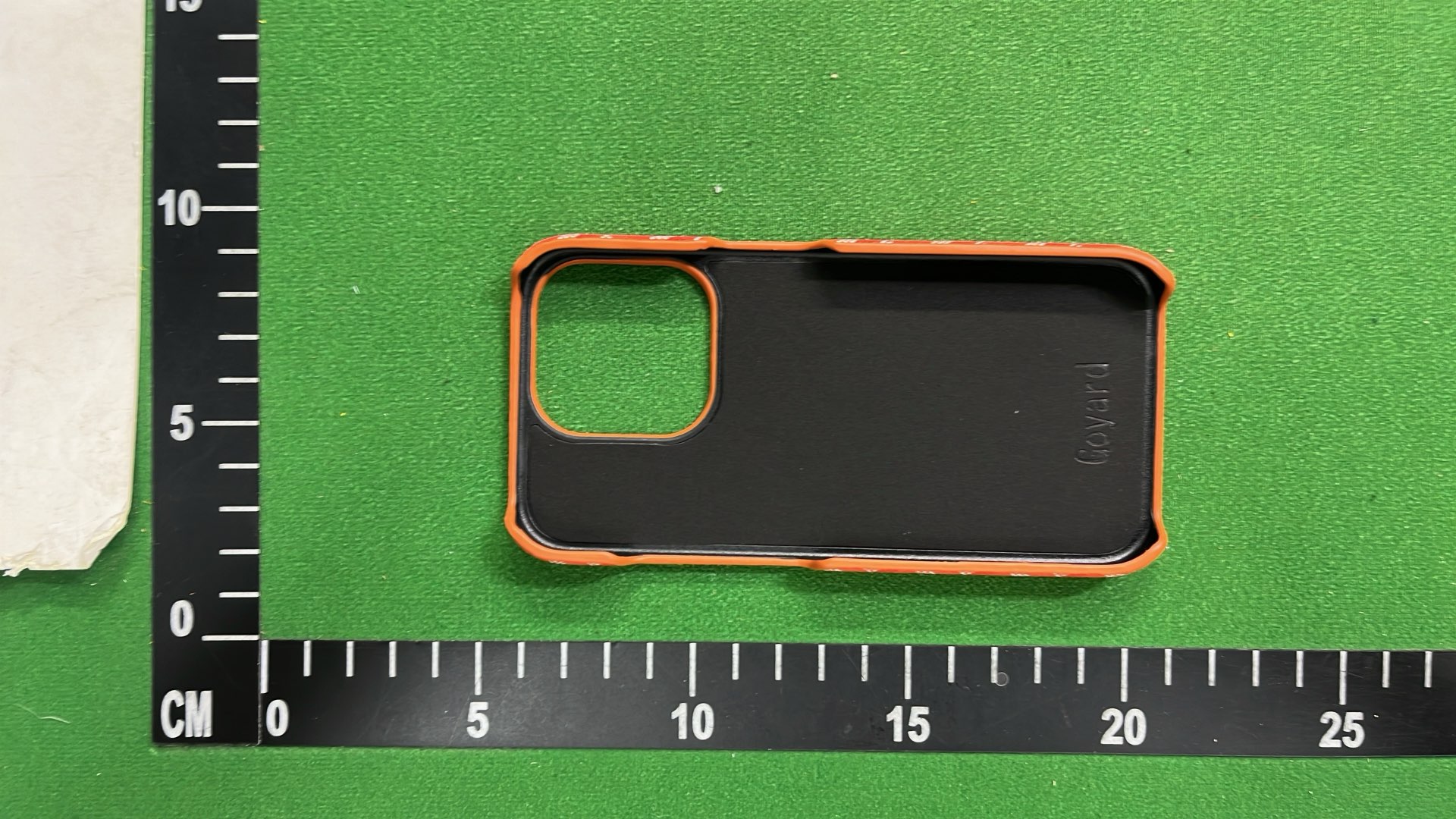 Goyard iPhone Case with Signature Pattern