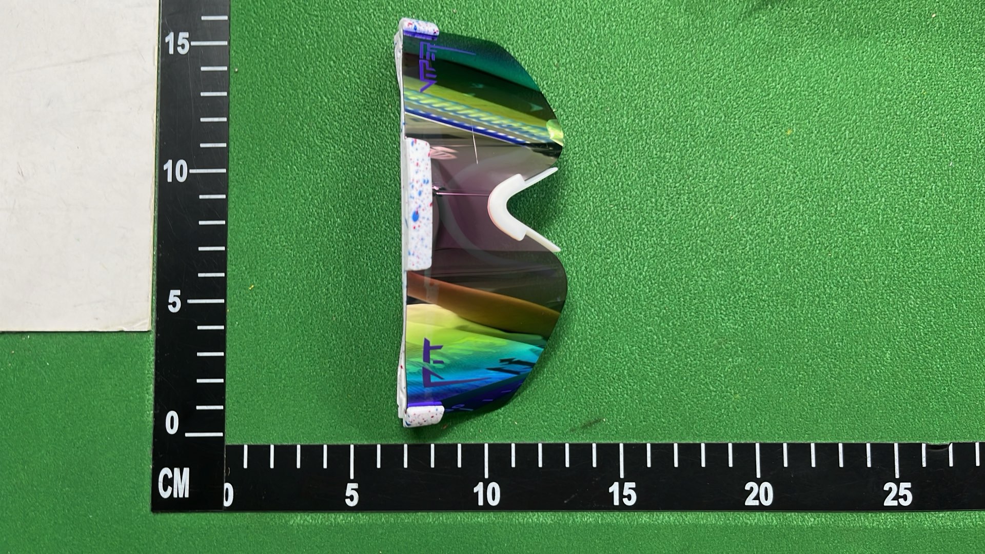 Viper Shield Sunglasses - Blue Purple Mirror Lens Sports Eyewear