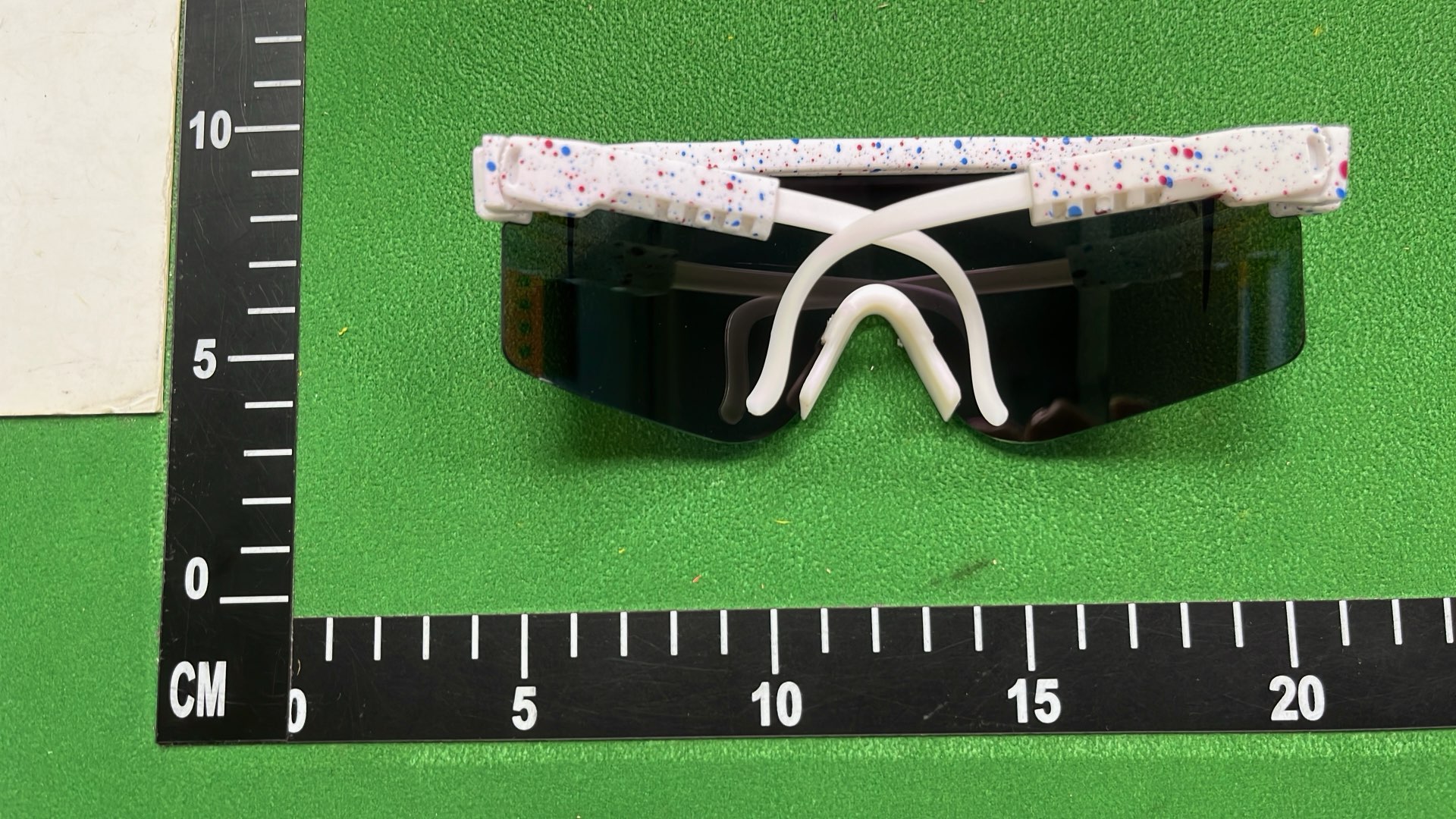 Viper Shield Sunglasses - Blue Purple Mirror Lens Sports Eyewear