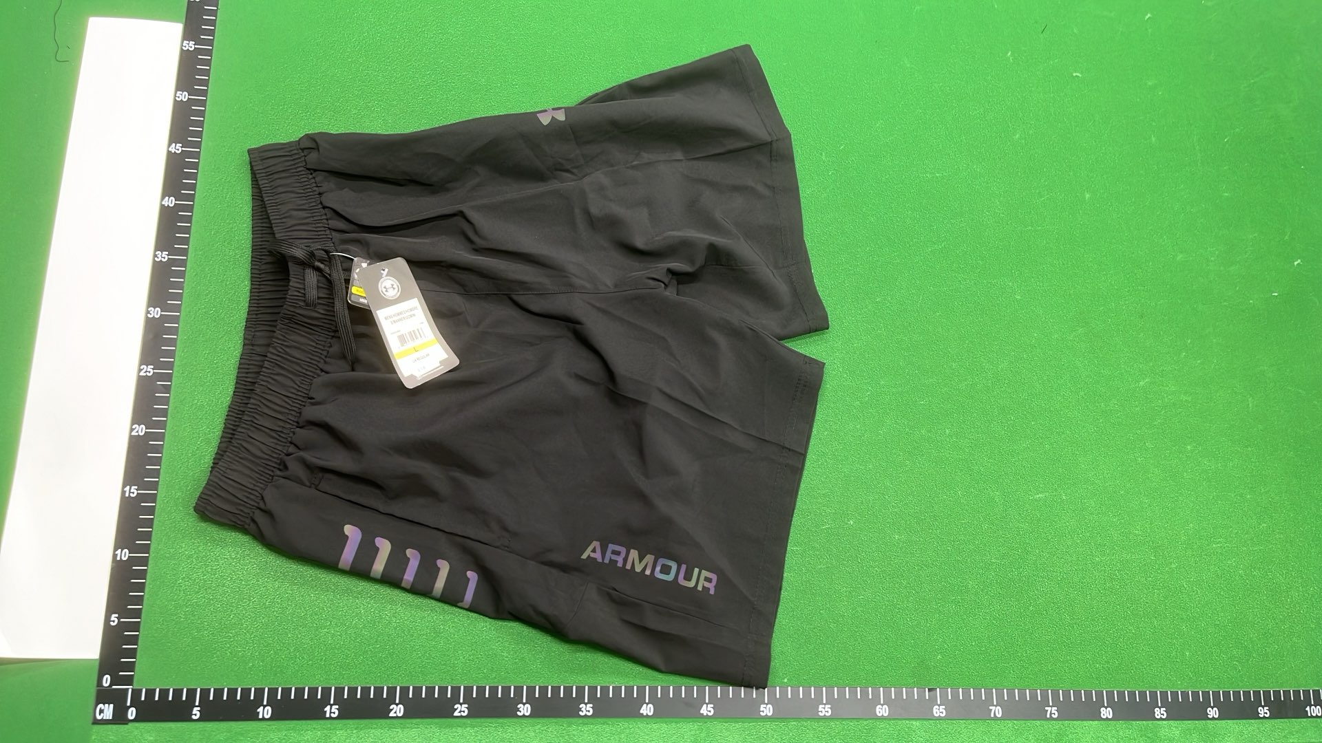 Men's Black Performance T-Shirt with Logo Design