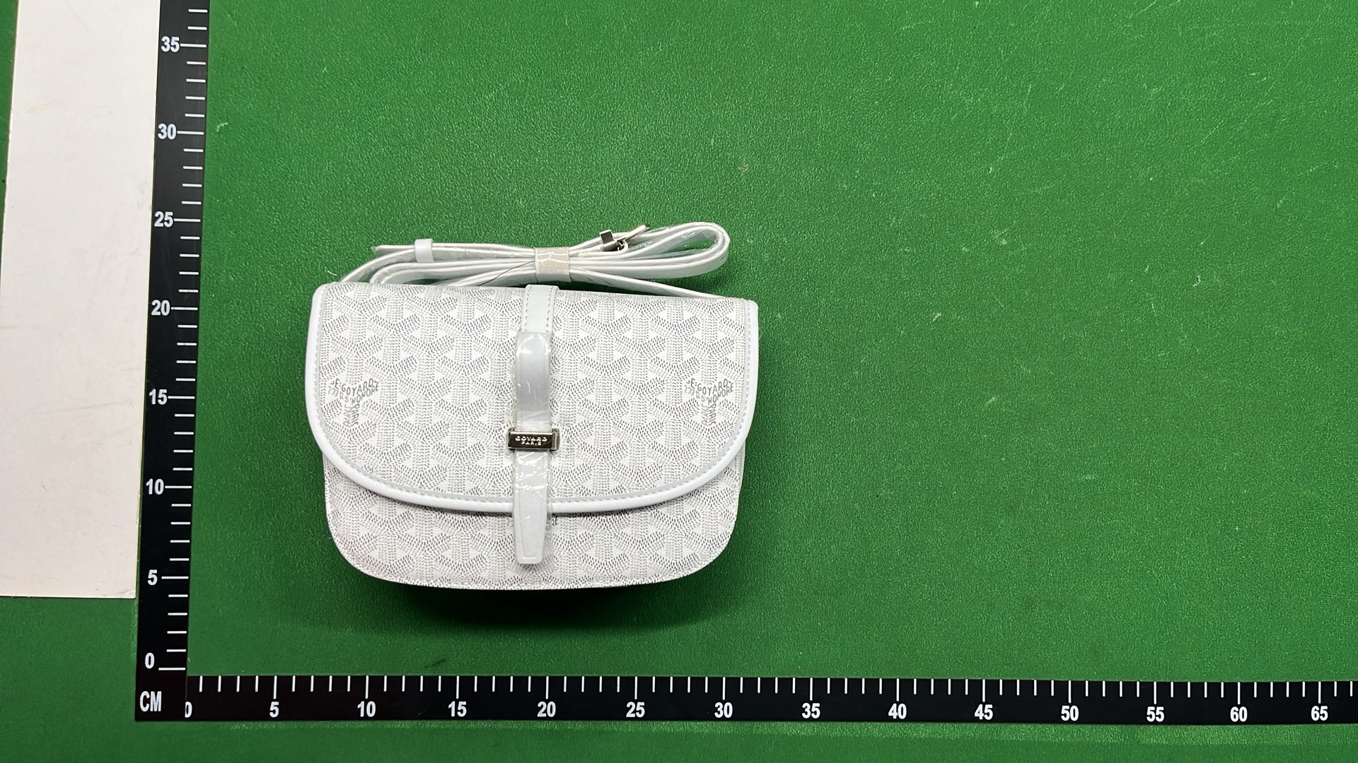 MCM Monogram Crossbody Bag for Women - Grey