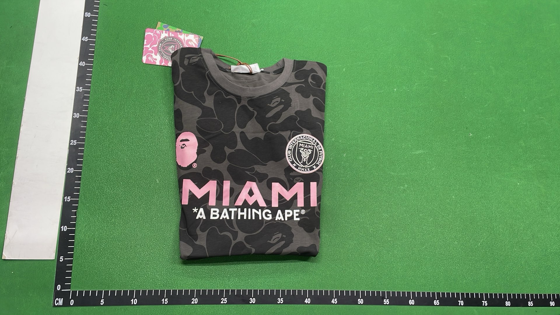 BAPE x Inter Miami Pink Camo T-Shirt