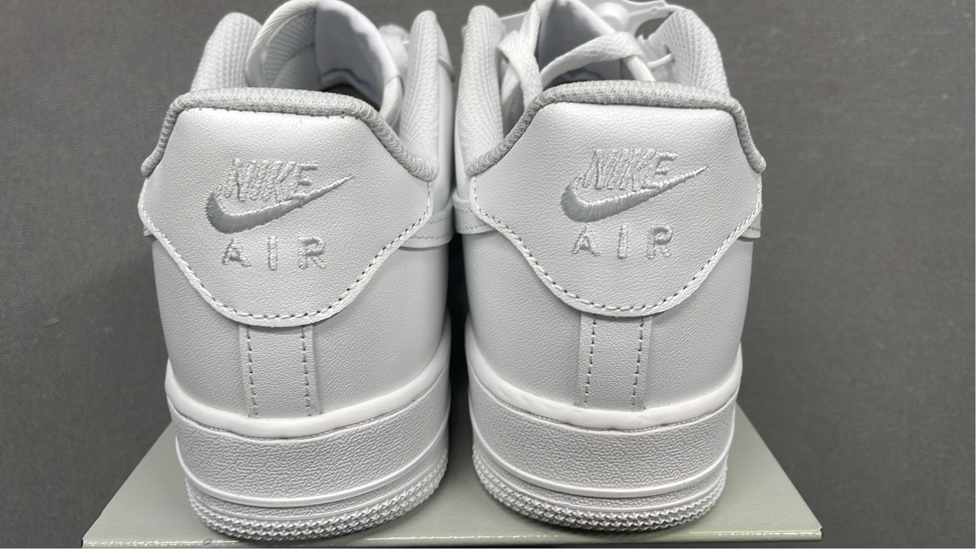 White Nike Air Force 1 Low Sneakers for Men and Women