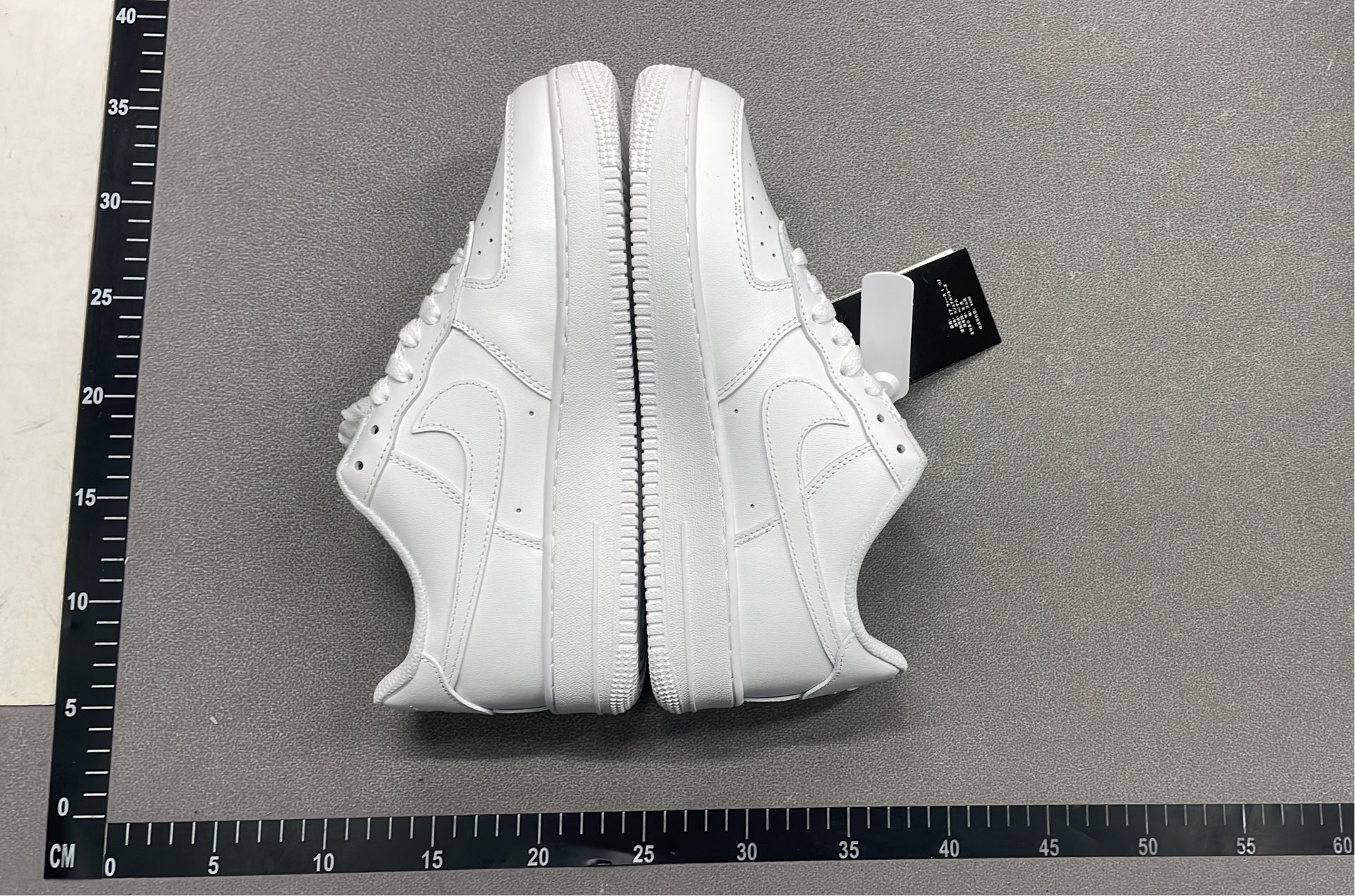 White Nike Air Force 1 Low Sneakers for Men and Women