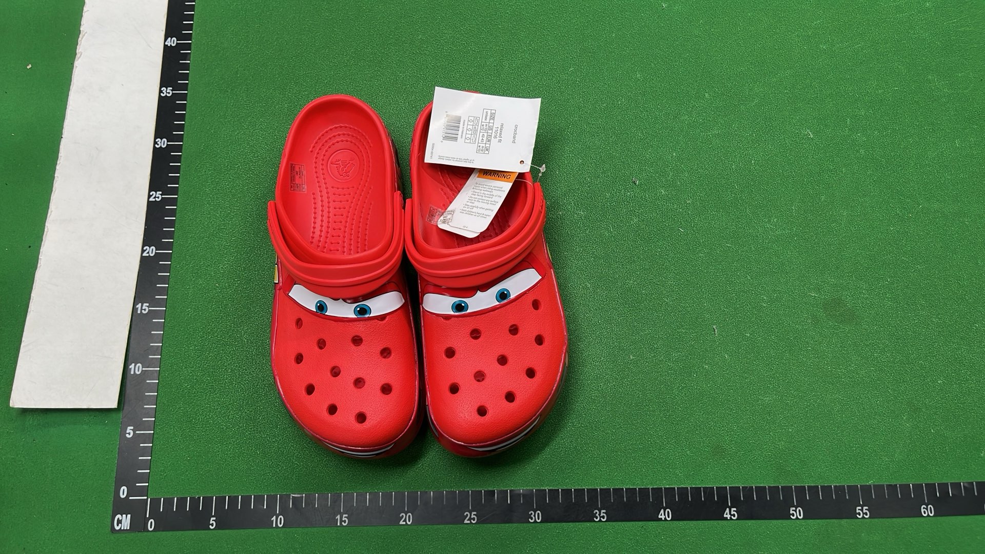 Disney Cars Lightning McQueen Kids Clogs Red
