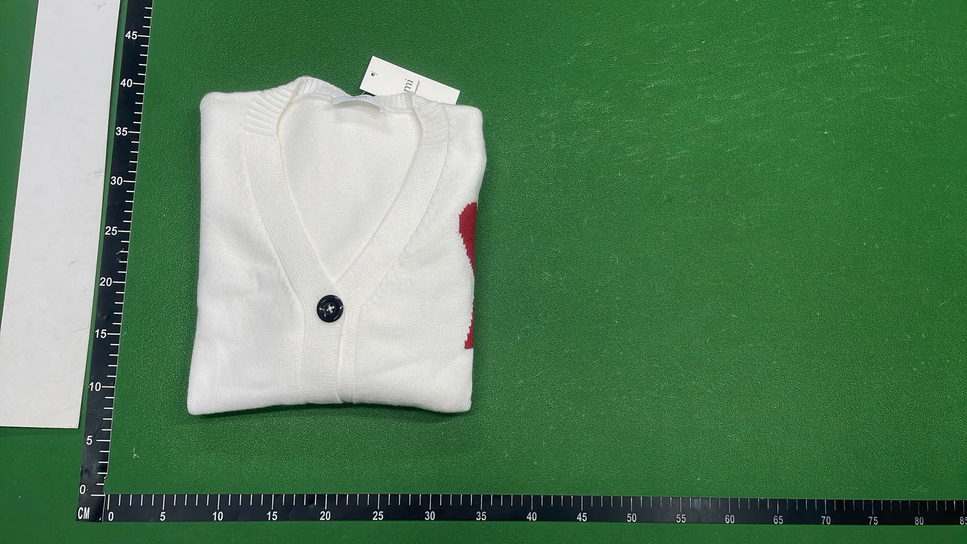 Heart Logo Cardigan Sweater for Men and Women