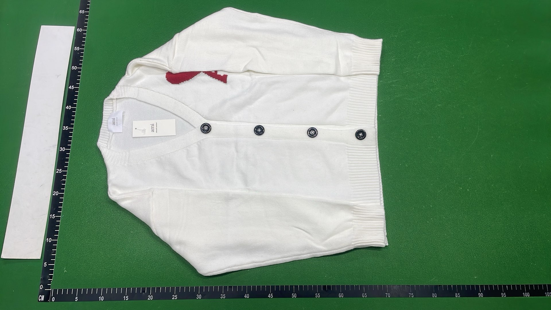 Heart Logo Cardigan Sweater for Men and Women