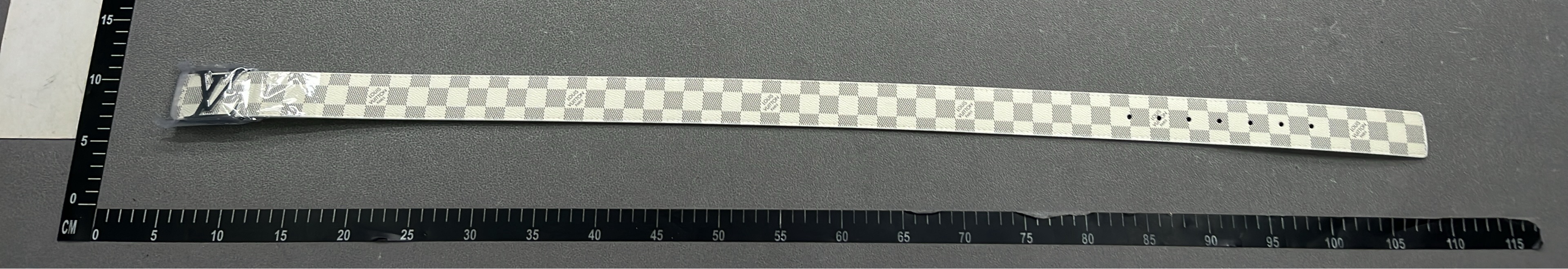 Louis Vuitton LV Monogram Belt with Signature Buckle