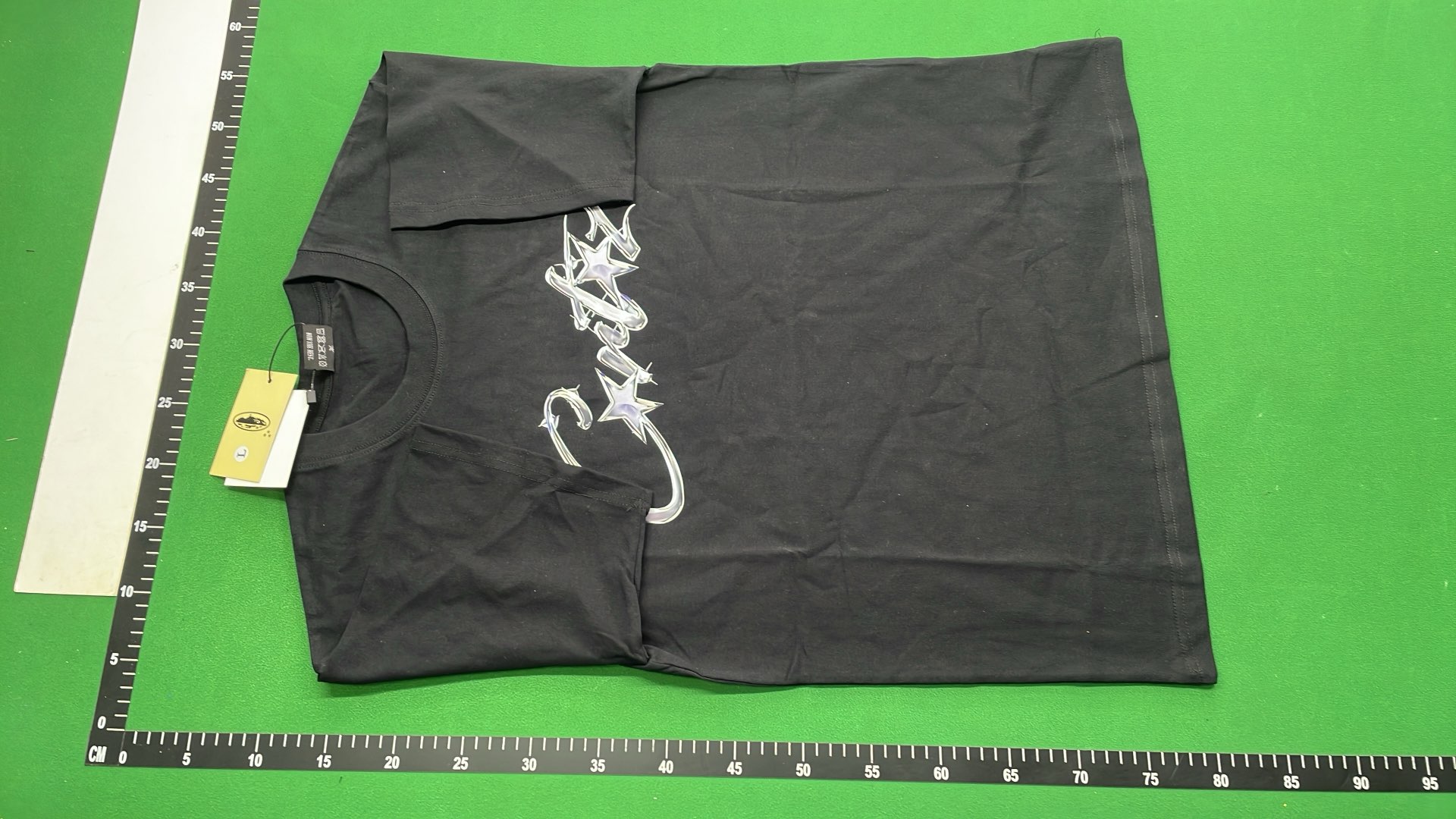 Corteiz Run Da Rest T-Shirt - Black and White Editions