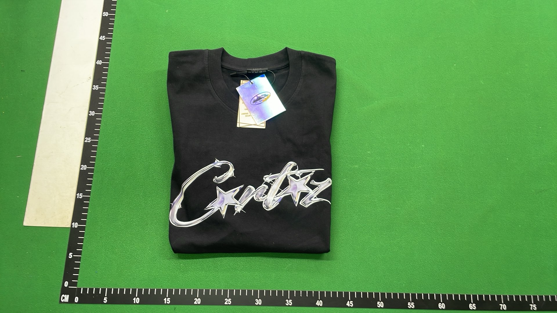 Corteiz Run Da Rest T-Shirt - Black and White Editions