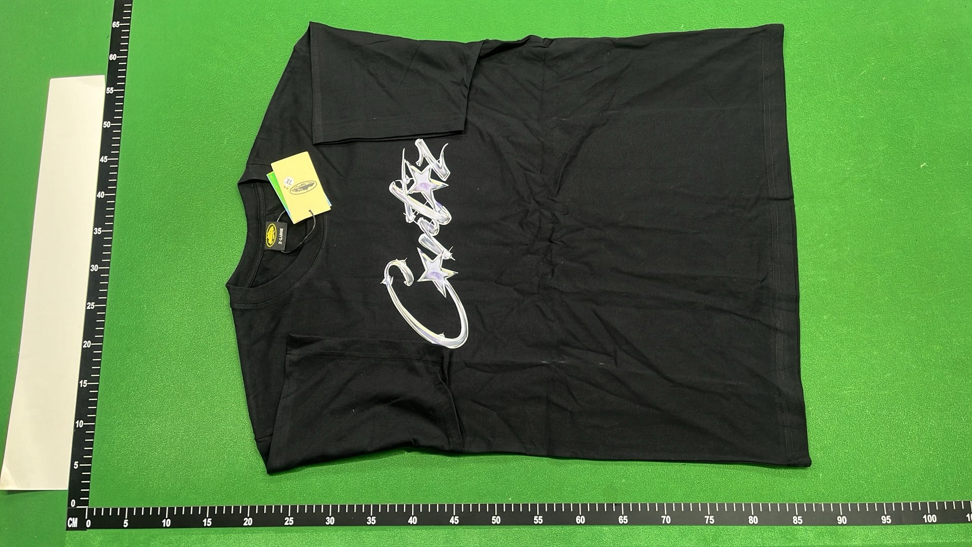 Corteiz Run Da Rest T-Shirt - Black and White Editions
