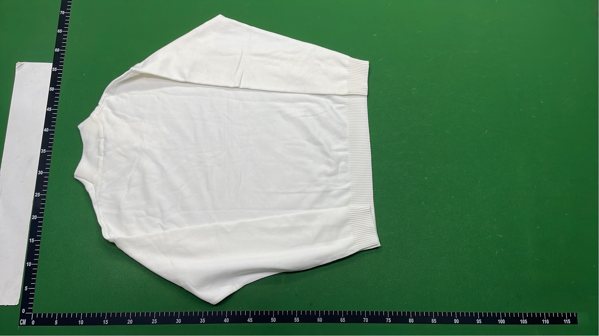 Men's Mid-Weight Half-High Neck Sweater in Black and White