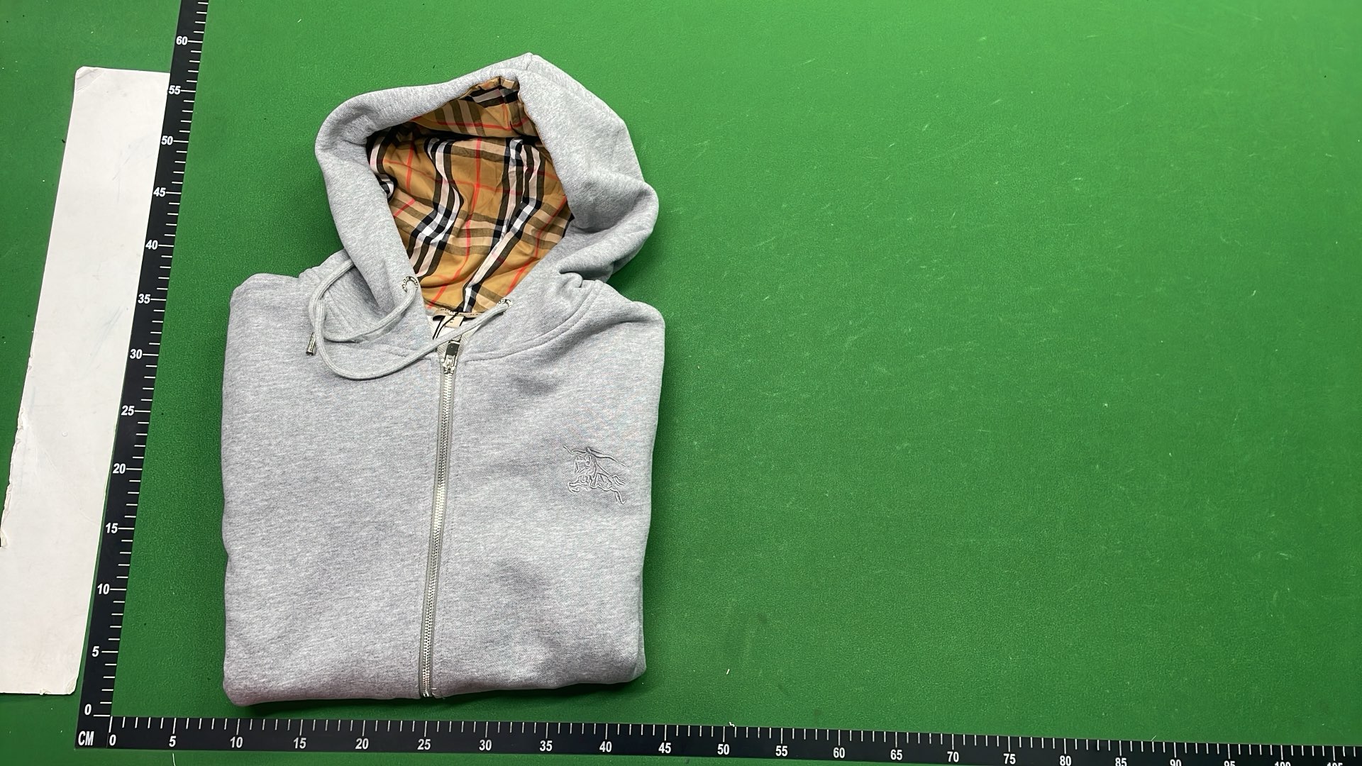 Burberry Hoodie with Iconic Check Lining