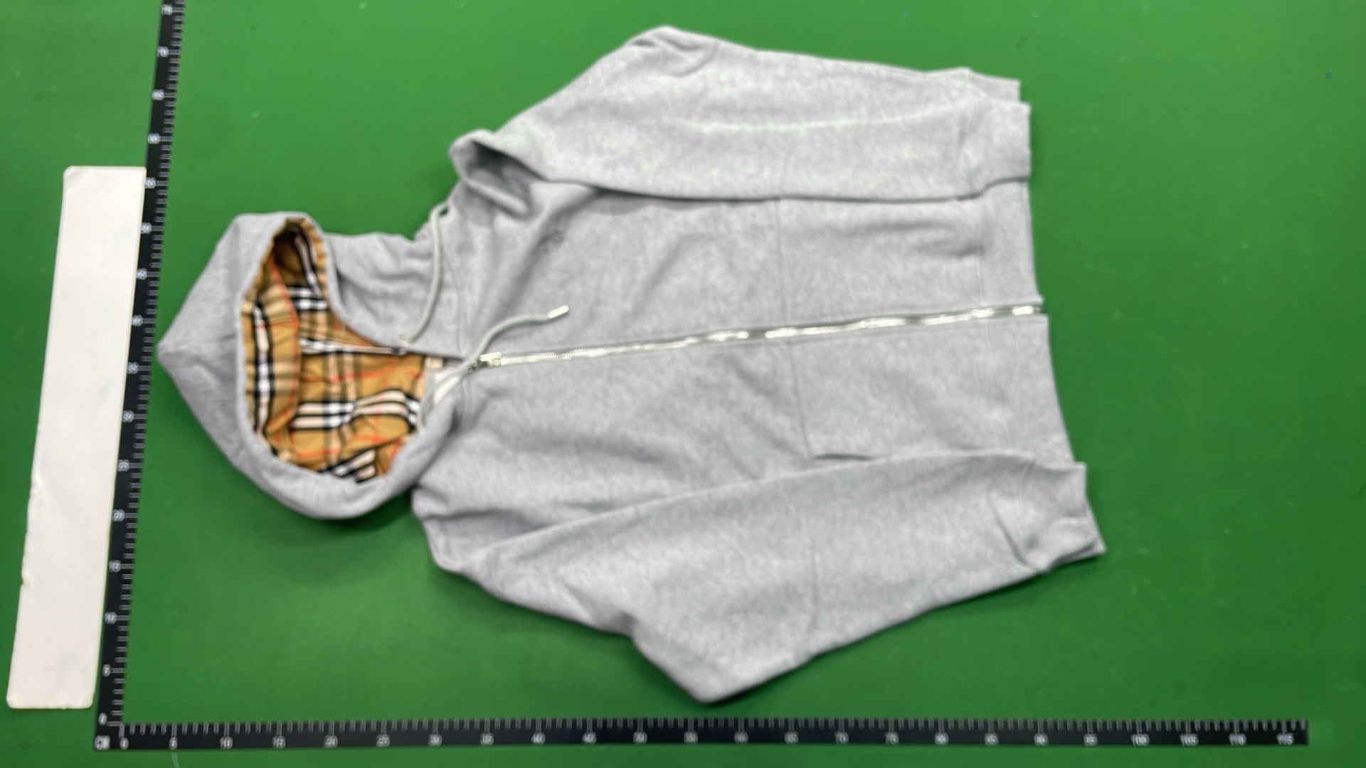 Burberry Hoodie with Iconic Check Lining
