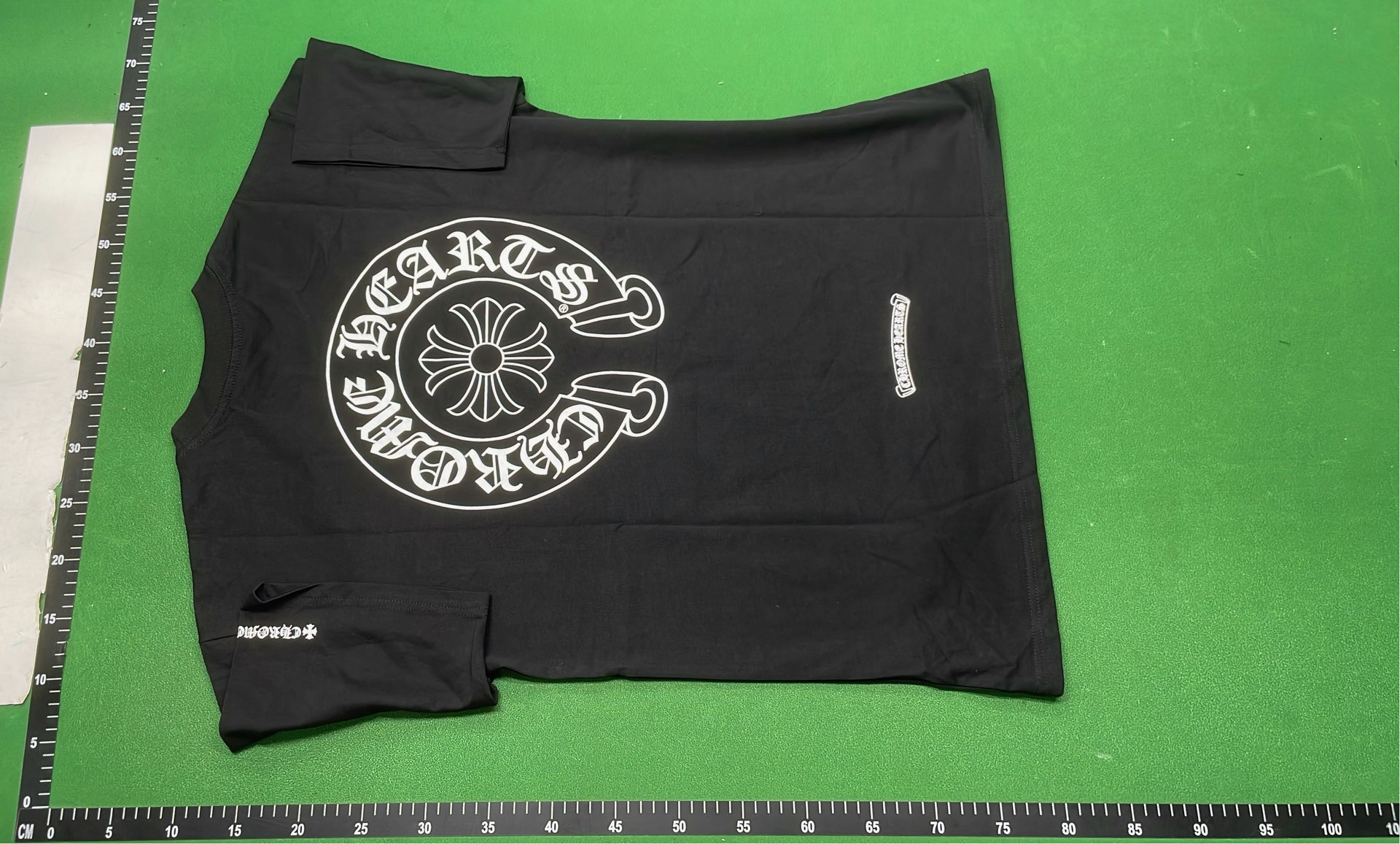 Organic Heart T-Shirt - White and Black Logo Tee