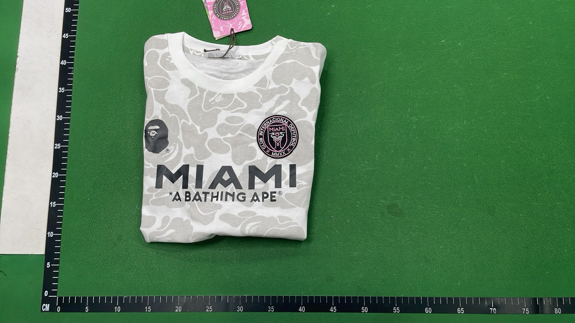 MIAMI A BATHING APE Camo T-Shirt