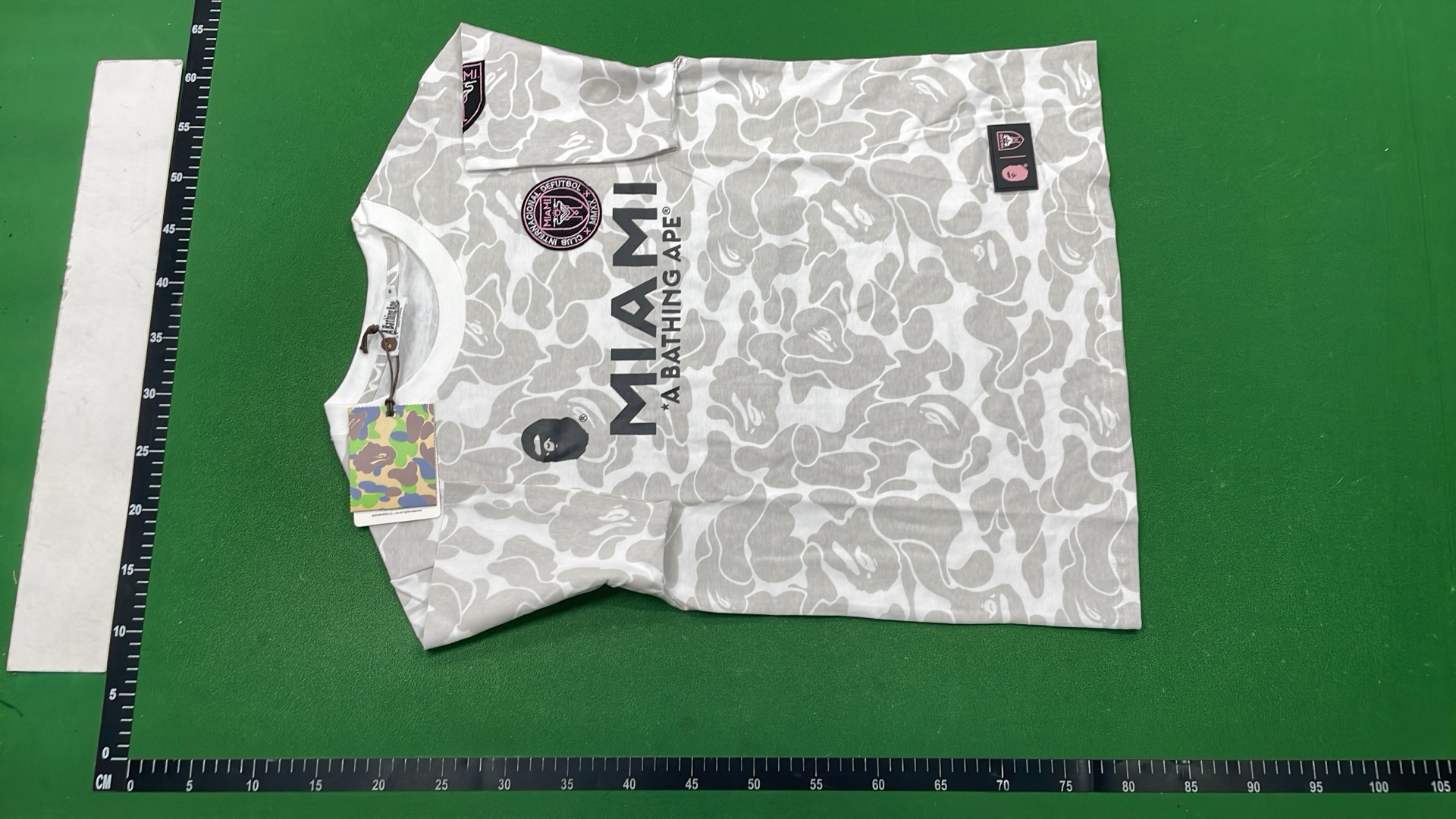 MIAMI A BATHING APE Camo T-Shirt