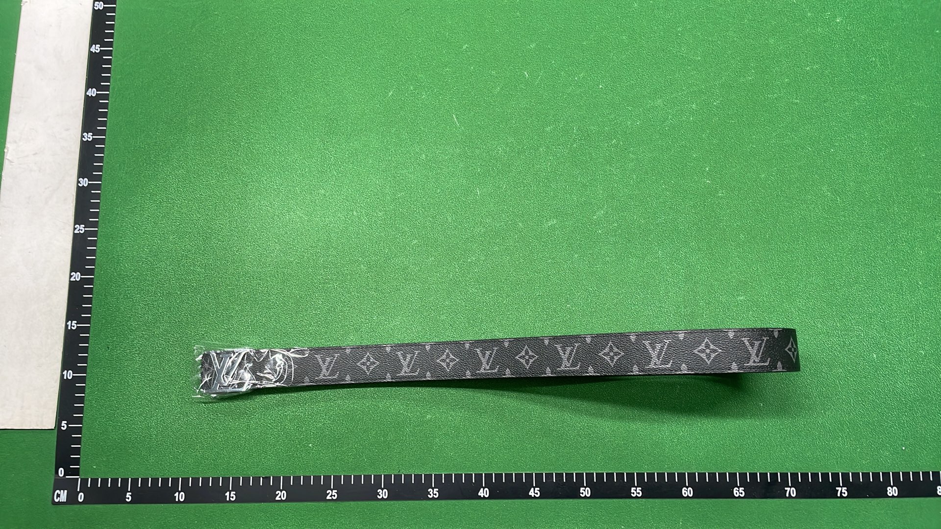 Louis Vuitton Monogram Canvas Belt with LV Buckle